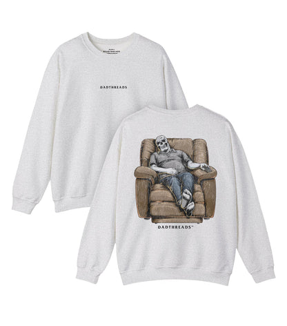 REST IN RECLINE - “DT ESSENTIAL" CREWNECK SWEATSHIRT – Sweatshirt – Dead Threads Apparel