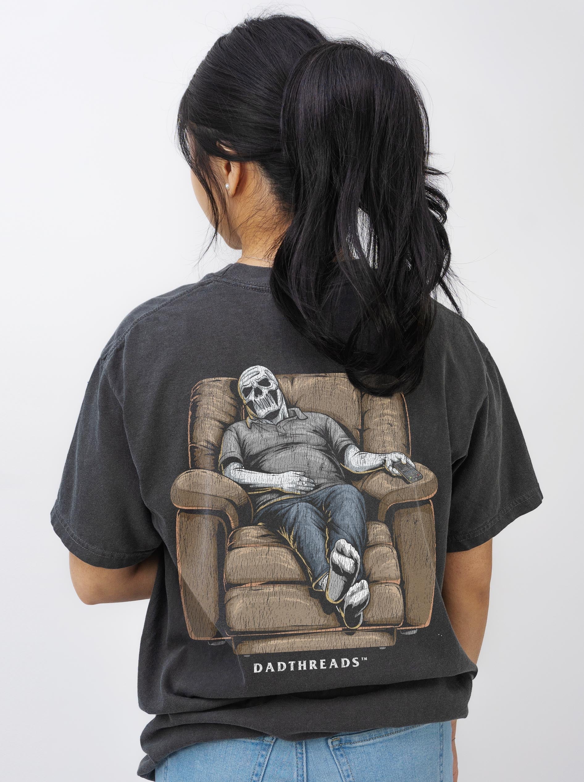 REST IN RECLINE - “DT ESSENTIAL" PREMIUM T - SHIRT – T-Shirt – Dead Threads Apparel