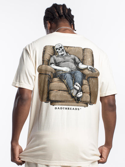 REST IN RECLINE - “DT ESSENTIAL" PREMIUM T - SHIRT – T-Shirt – Dead Threads Apparel
