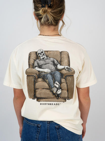REST IN RECLINE - “DT ESSENTIAL" PREMIUM T - SHIRT – T-Shirt – Dead Threads Apparel