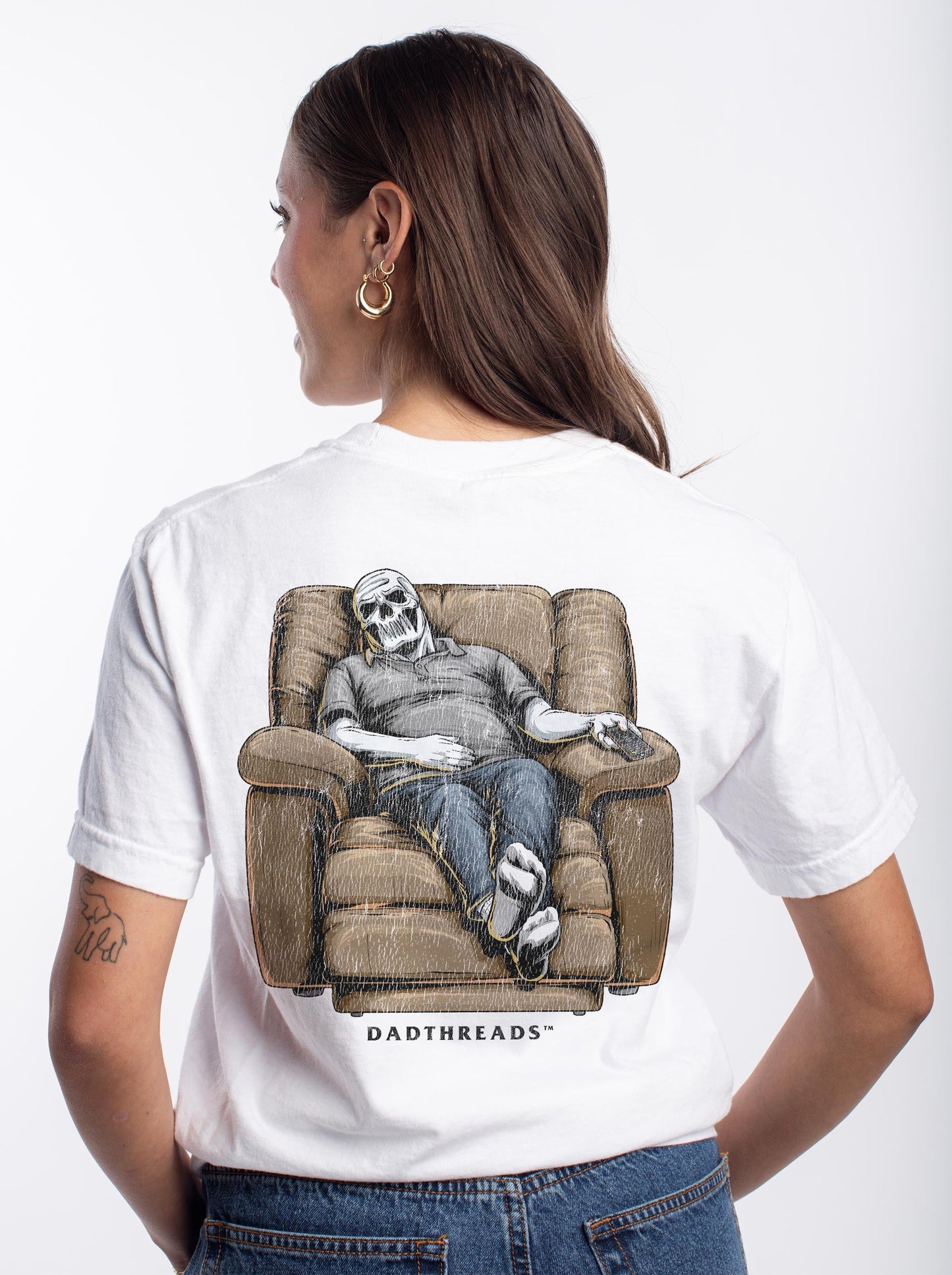REST IN RECLINE - “DT ESSENTIAL" PREMIUM T - SHIRT – T-Shirt – Dead Threads Apparel
