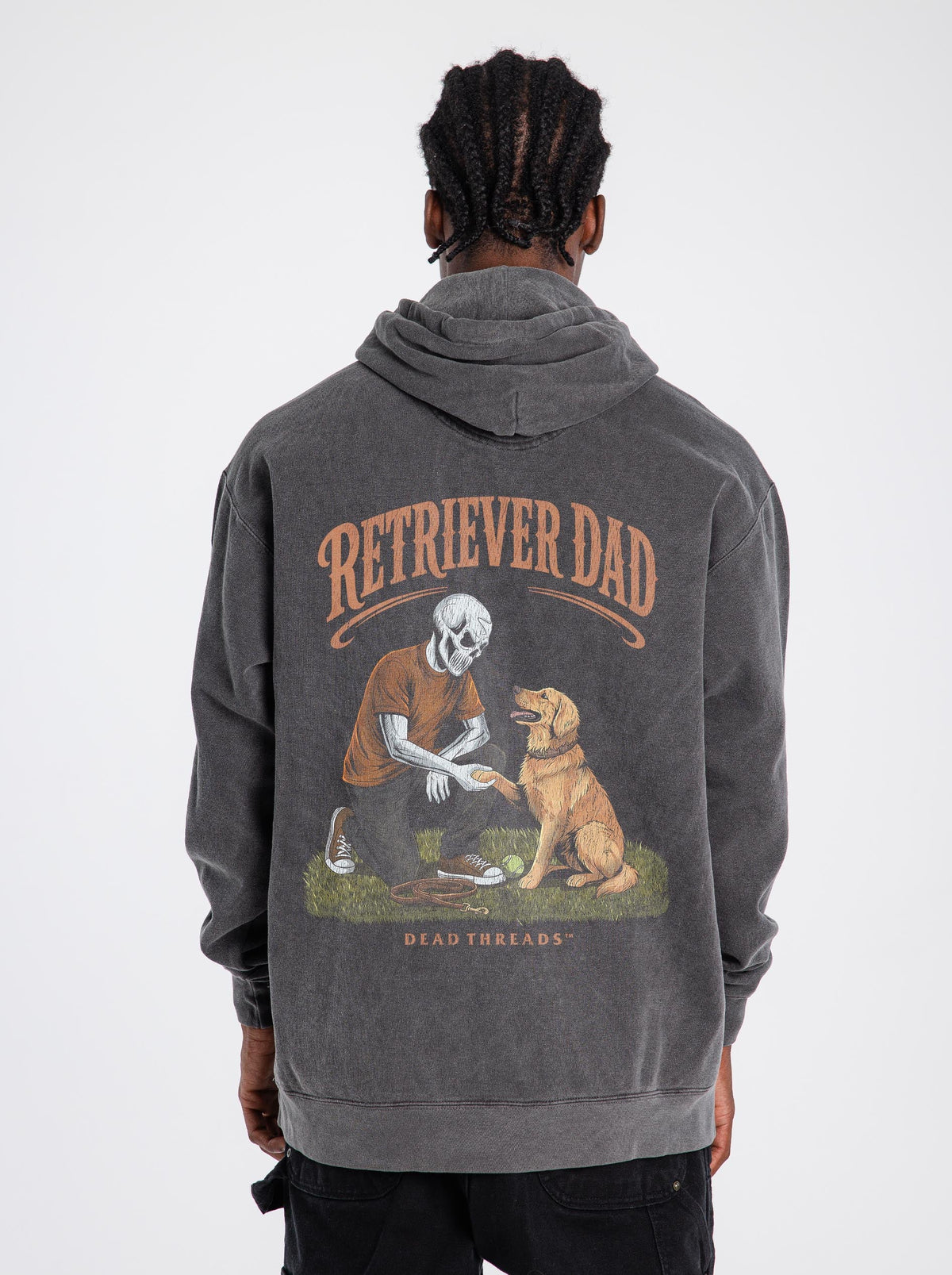 RETRIEVER DAD - “DT ESSENTIAL" HOODIE – Hoodie – Dead Threads Apparel