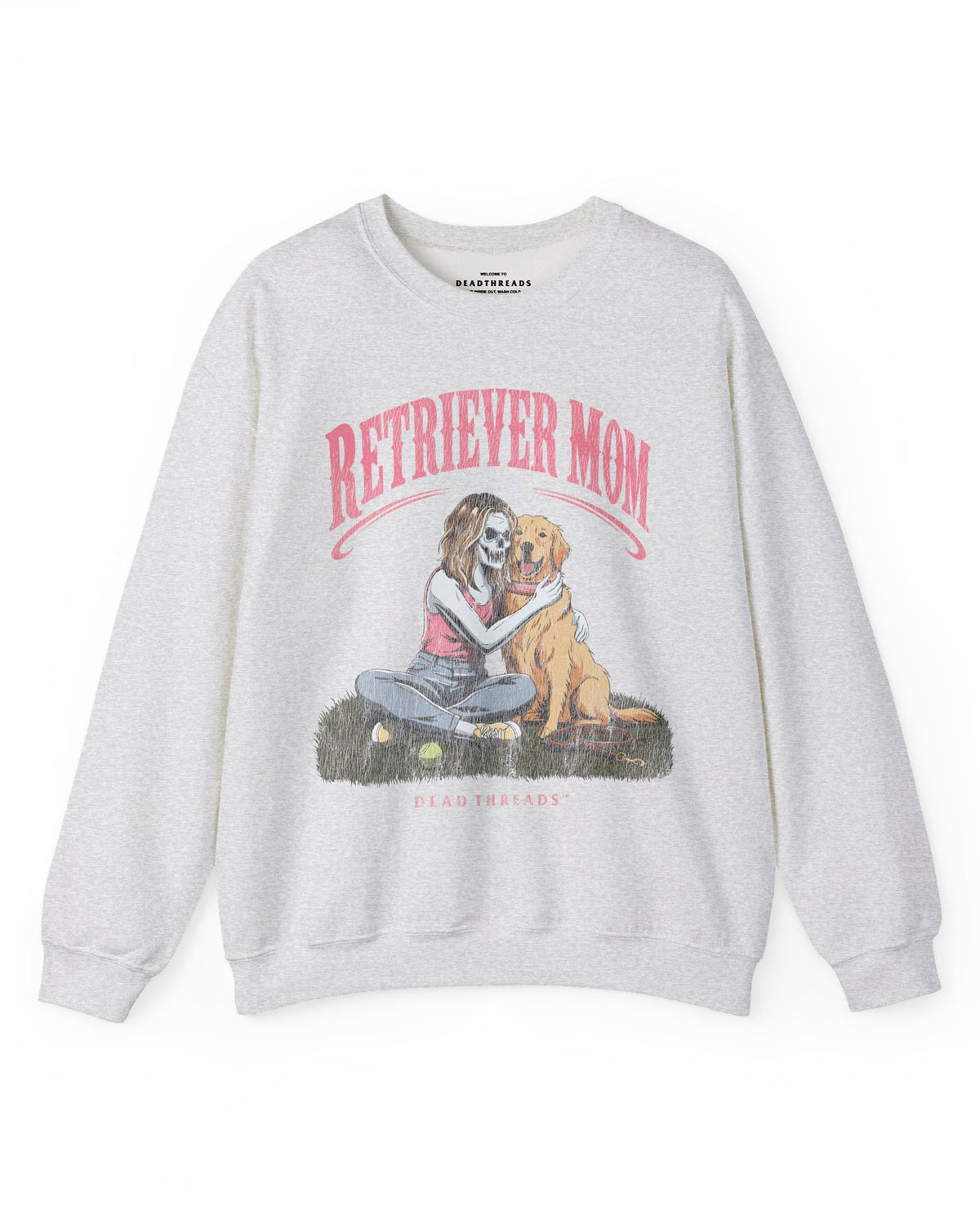RETRIEVER MOM - CREWNECK SWEATSHIRT – Sweatshirt – Dead Threads Apparel