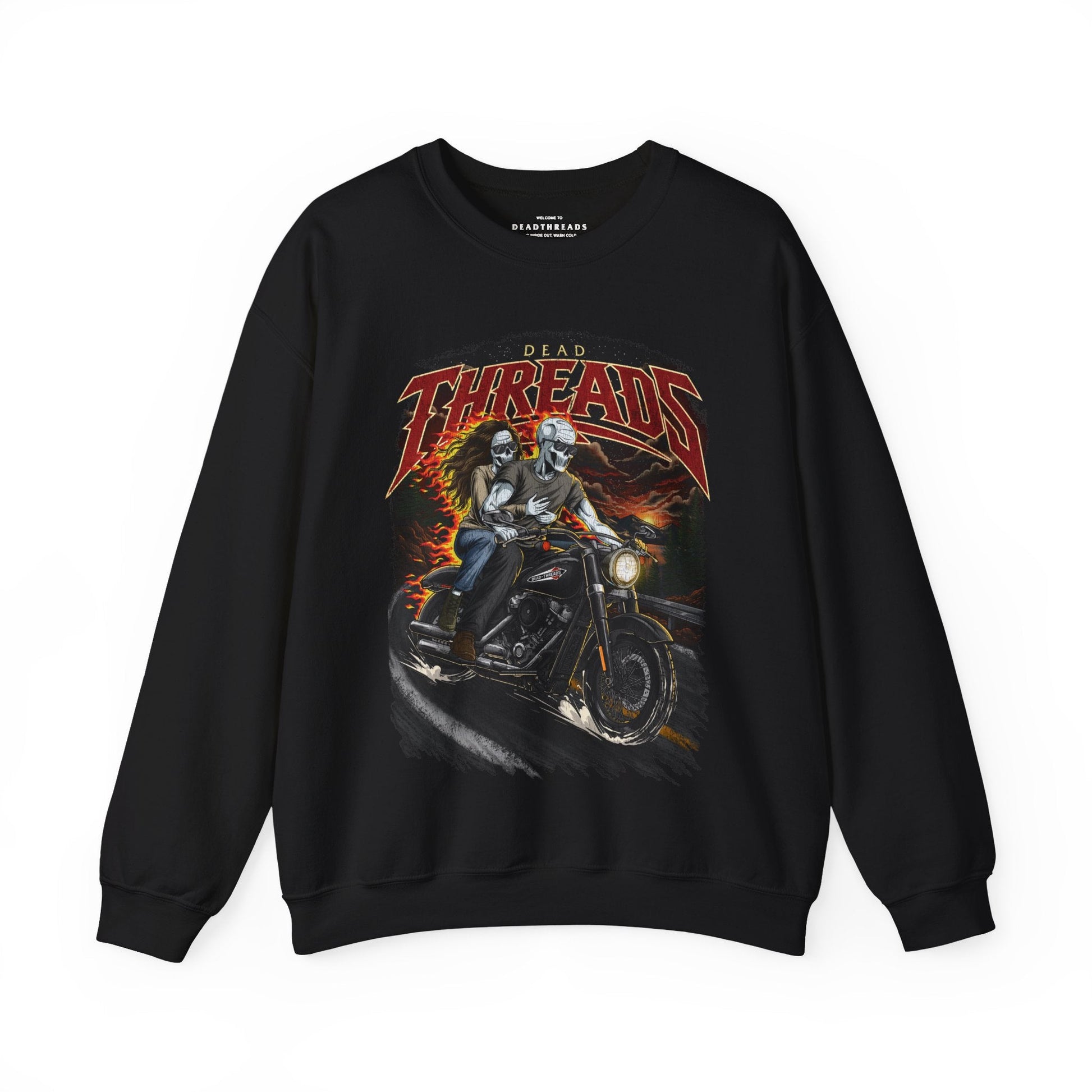 RIDE OR DIE - CREWNECK SWEATSHIRT – Sweatshirt – Dead Threads Apparel