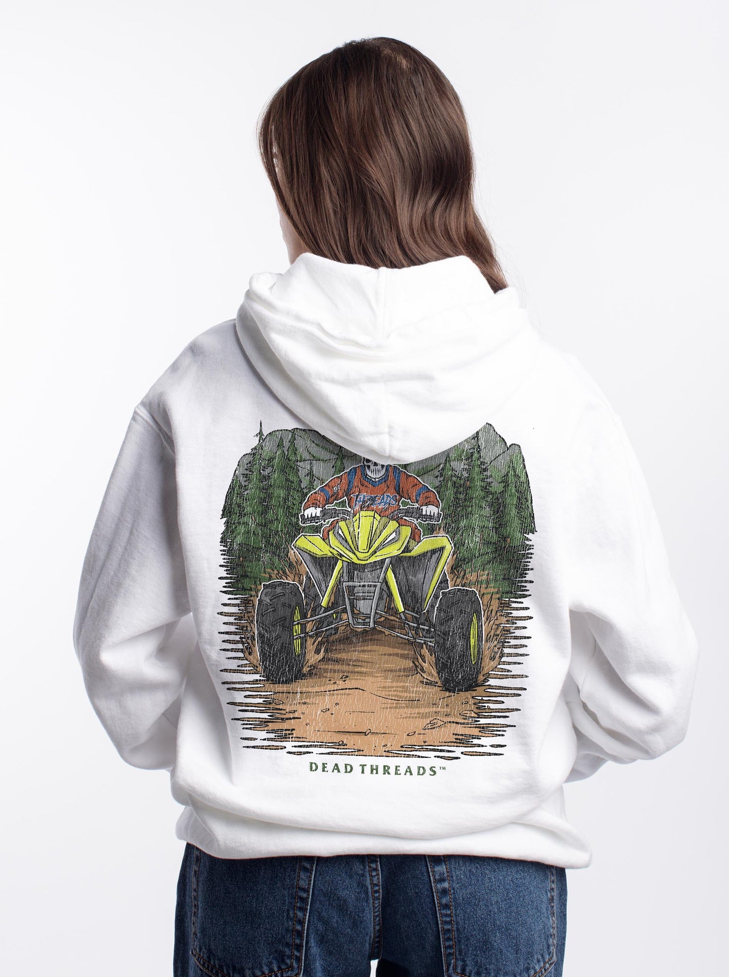 RIDE OR DIE - “DT ESSENTIAL" HOODIE – Hoodie – Dead Threads Apparel