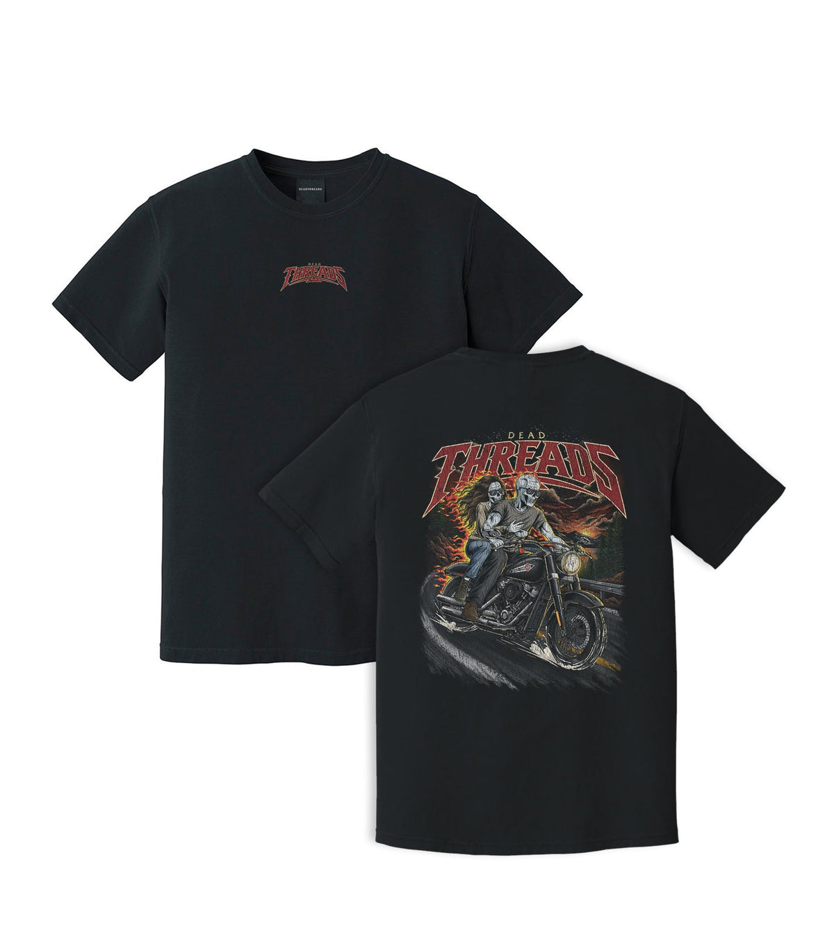 RIDE OR DIE - “DT ESSENTIAL" PREMIUM T-SHIRT – T-Shirt – Dead Threads Apparel