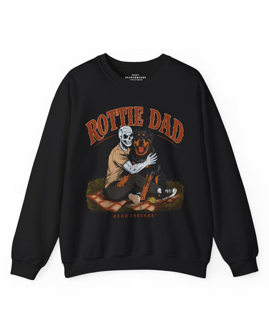 ROTTIE DAD - CREWNECK SWEATSHIRT – Sweatshirt – Dead Threads Apparel