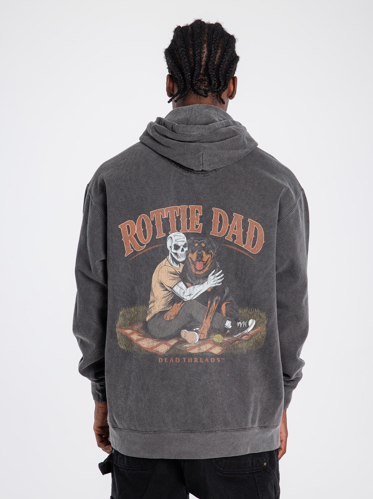 ROTTIE DAD - “DT ESSENTIAL" HOODIE – Hoodie – Dead Threads Apparel