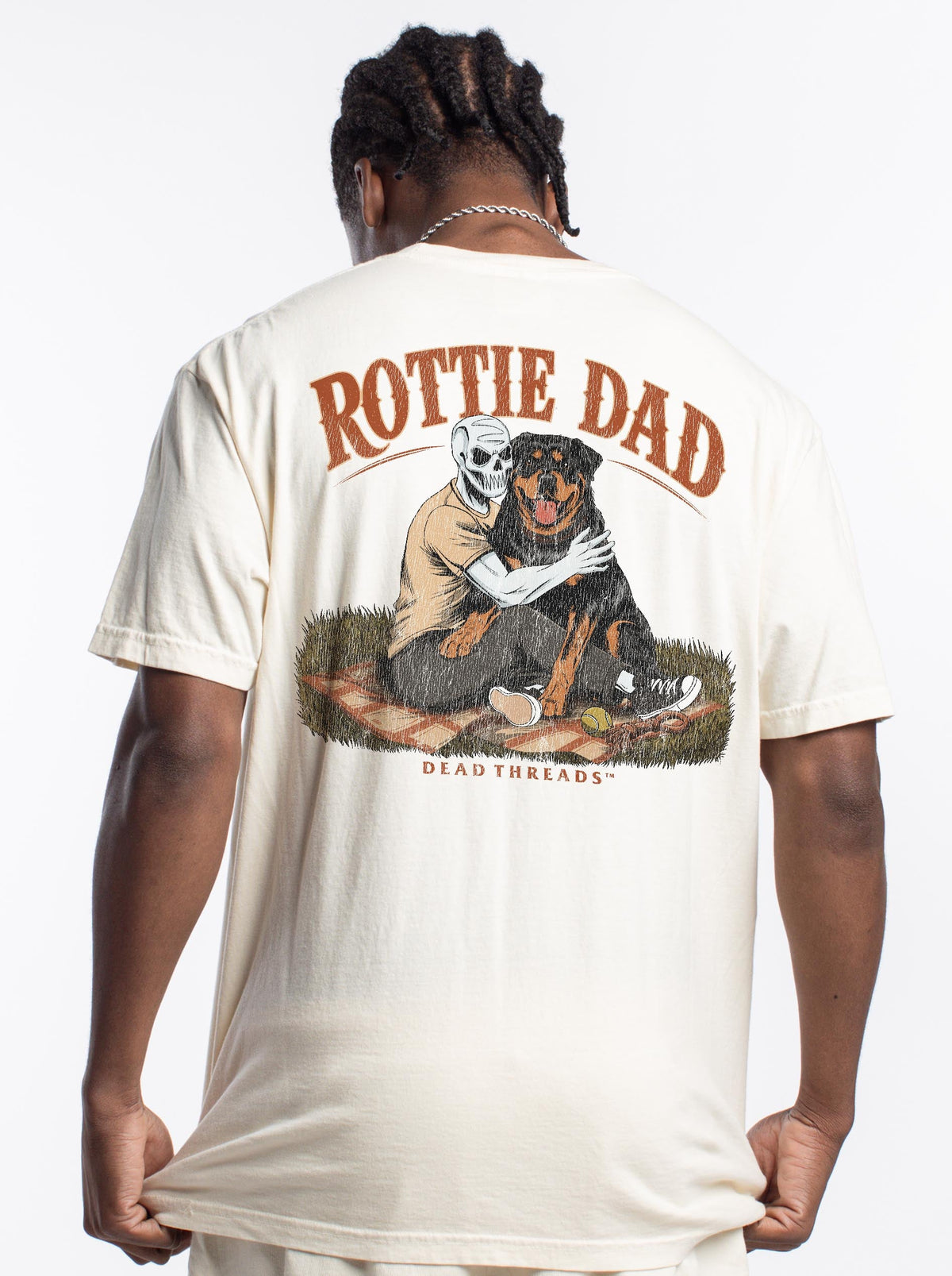 ROTTIE DAD - “DT ESSENTIAL" PREMIUM T-SHIRT – T-Shirt – Dead Threads Apparel