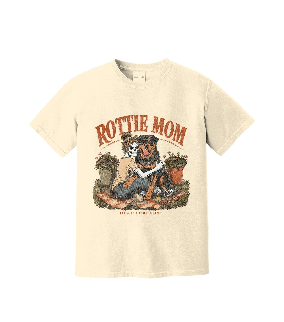 ROTTIE MOM – T-Shirt – Dead Threads Apparel