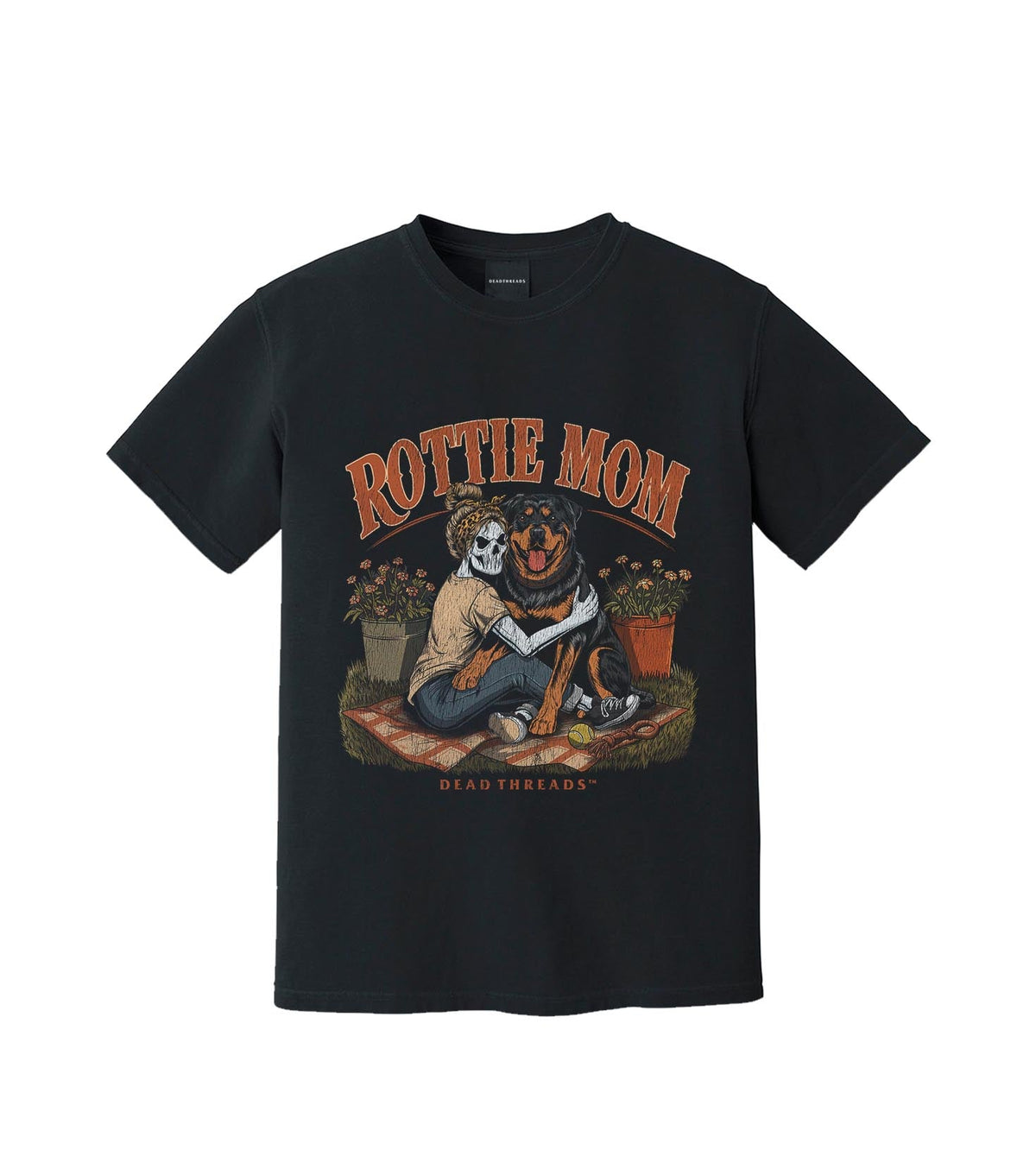ROTTIE MOM – T-Shirt – Dead Threads Apparel