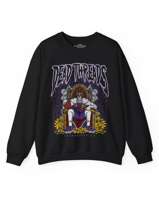 SACRAMENTO BASKETBALL - CREWNECK SWEATSHIRT – Sweatshirt – Dead Threads Apparel