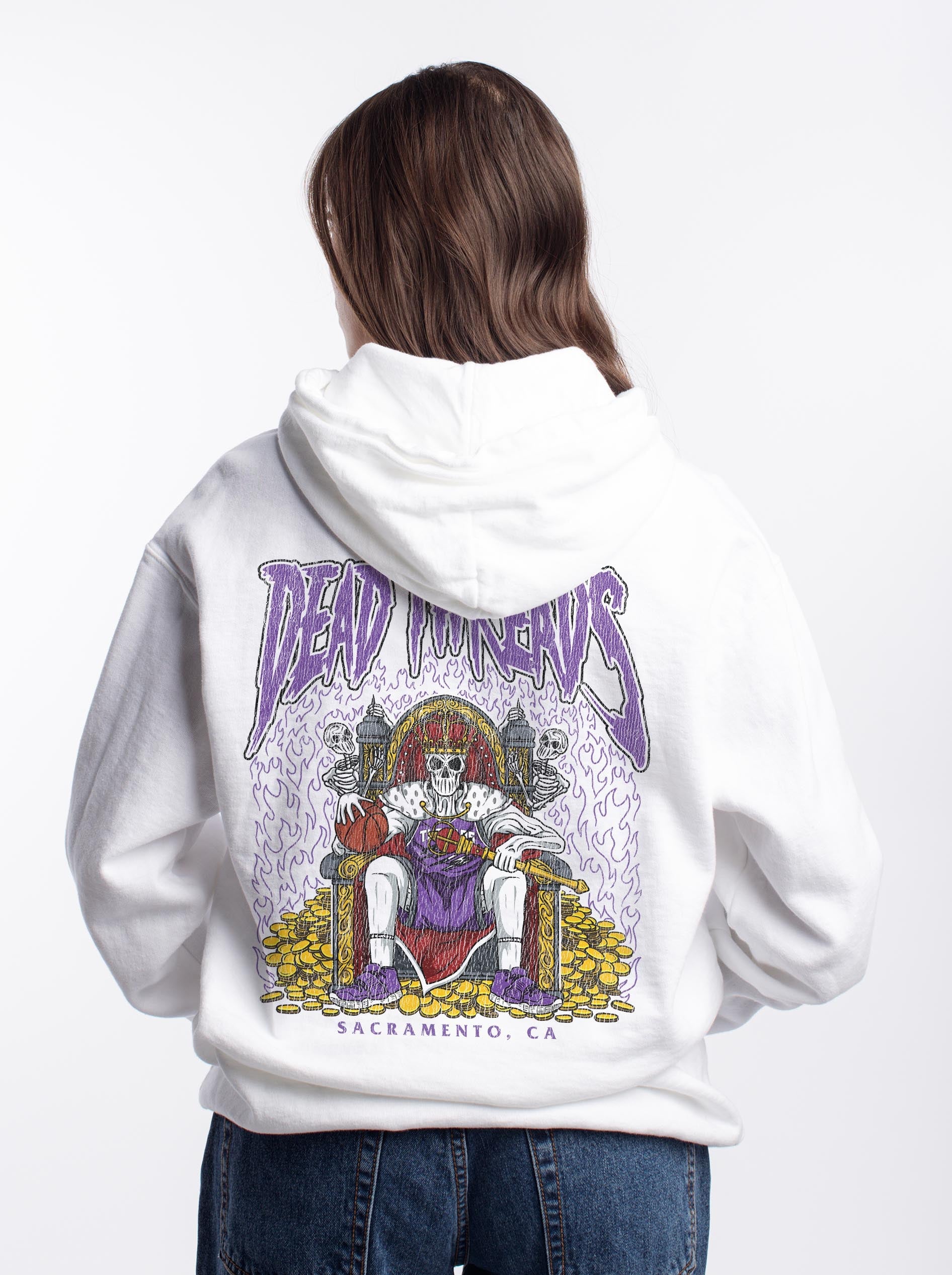 SACRAMENTO BASKETBALL - “DT ESSENTIAL" HOODIE – Hoodie – Dead Threads Apparel