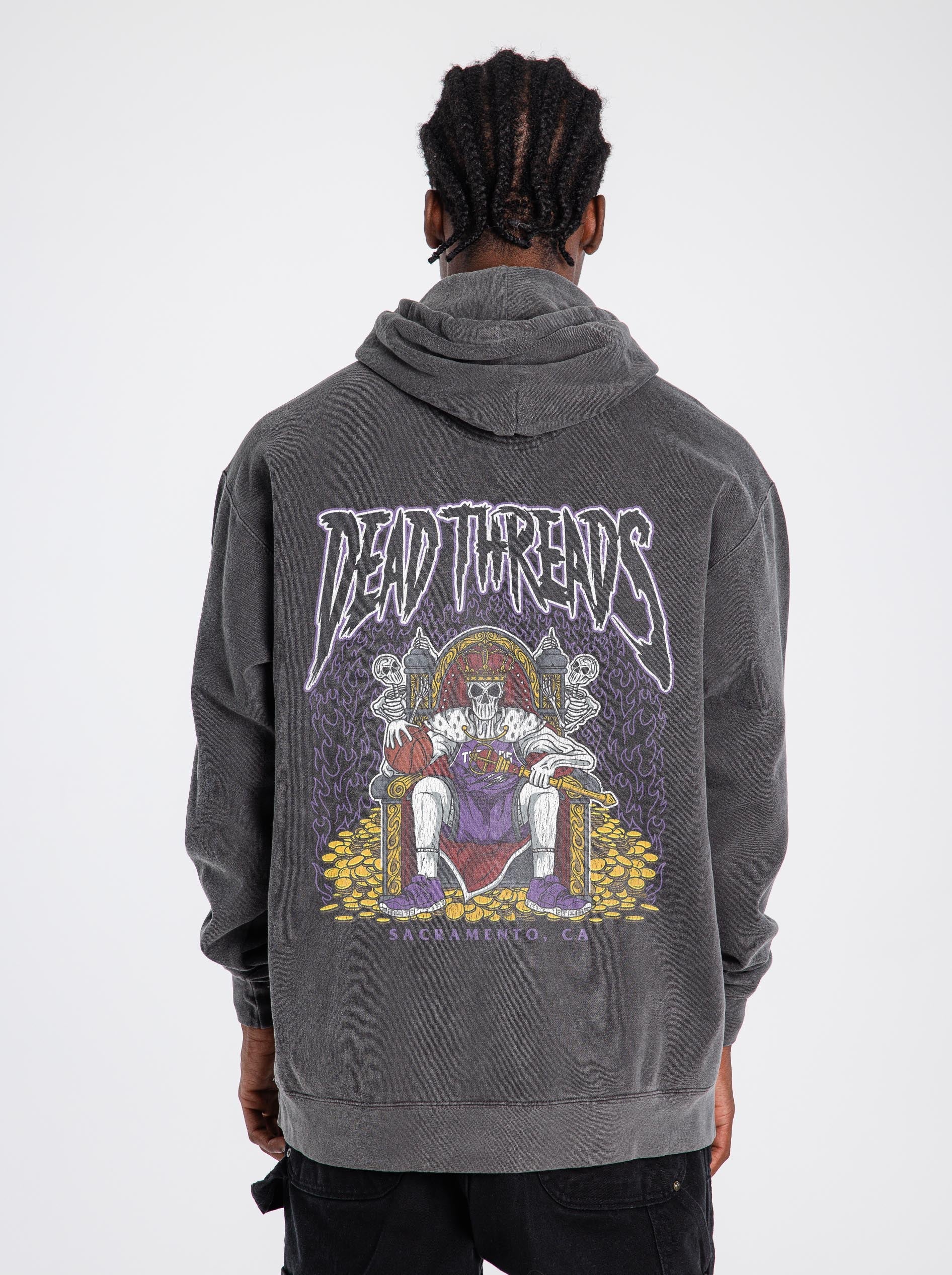 SACRAMENTO BASKETBALL - “DT ESSENTIAL" HOODIE – Hoodie – Dead Threads Apparel