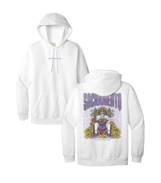 SACRAMENTO BASKETBALL - “DT ESSENTIAL" HOODIE – Hoodie – Dead Threads Apparel