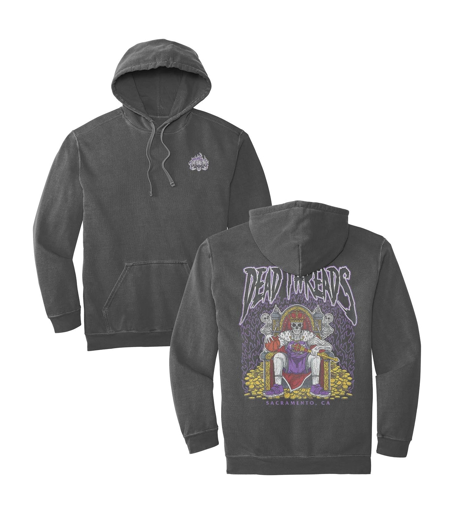 SACRAMENTO BASKETBALL - HOODIE – Hoodie – Dead Threads Apparel