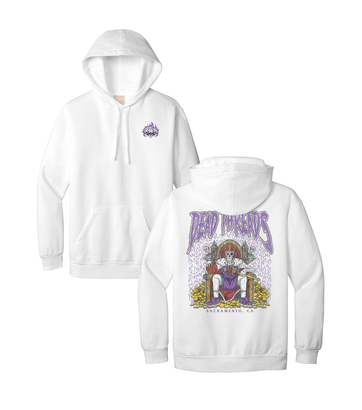 SACRAMENTO BASKETBALL - HOODIE – Hoodie – Dead Threads Apparel