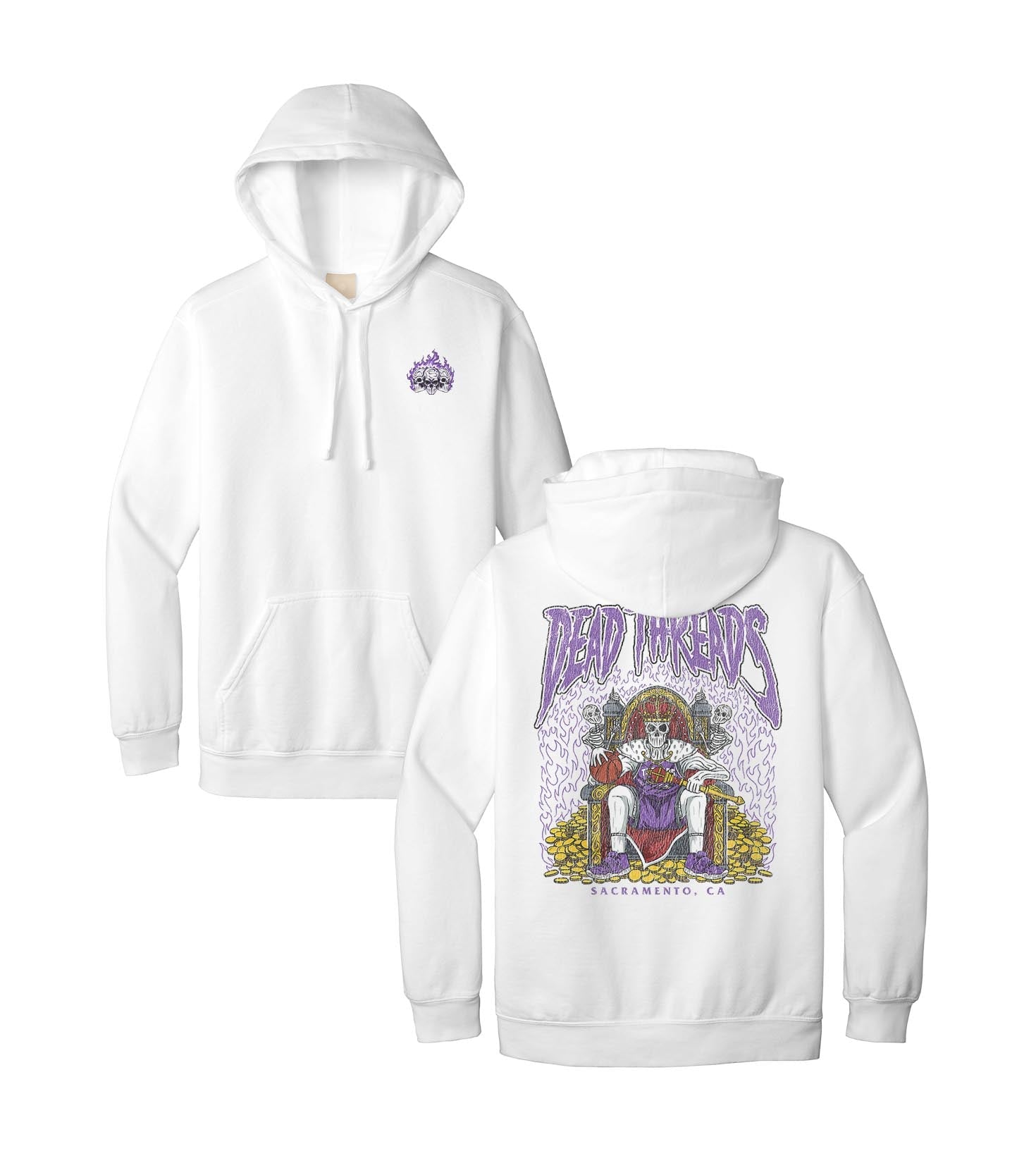 SACRAMENTO BASKETBALL - HOODIE – Hoodie – Dead Threads Apparel