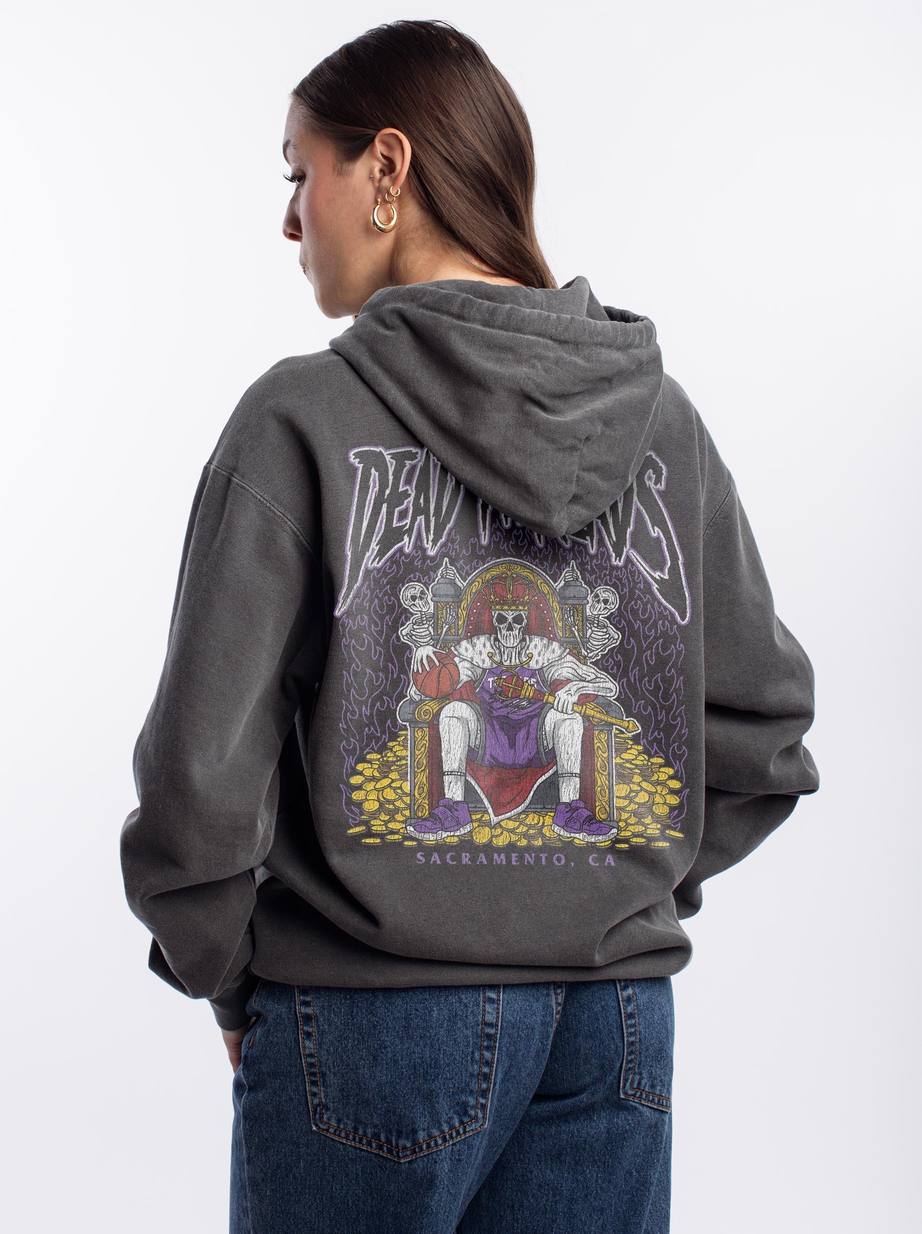 SACRAMENTO BASKETBALL - HOODIE – Hoodie – Dead Threads Apparel