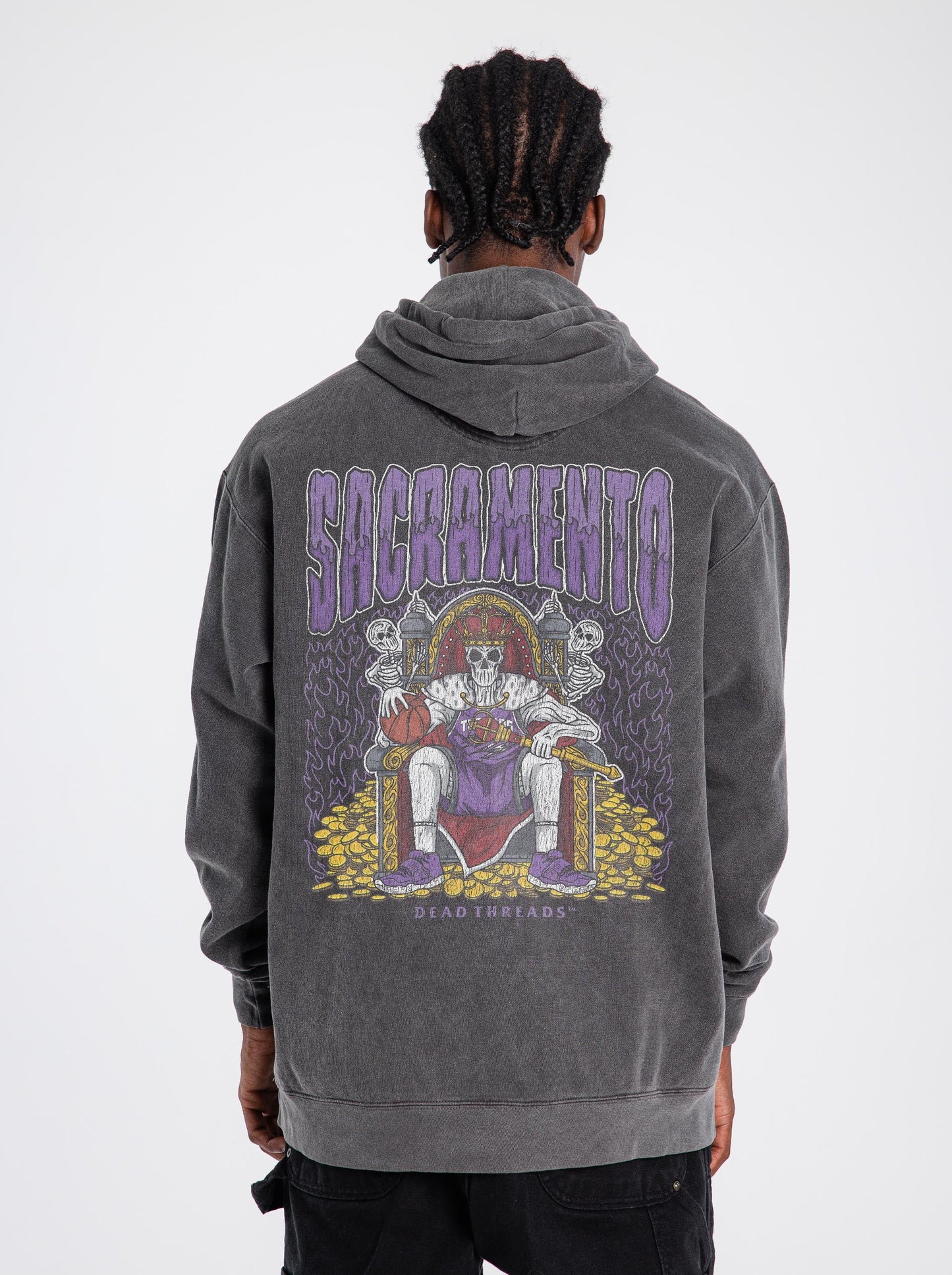 SACRAMENTO BASKETBALL - HOODIE – Hoodie – Dead Threads Apparel