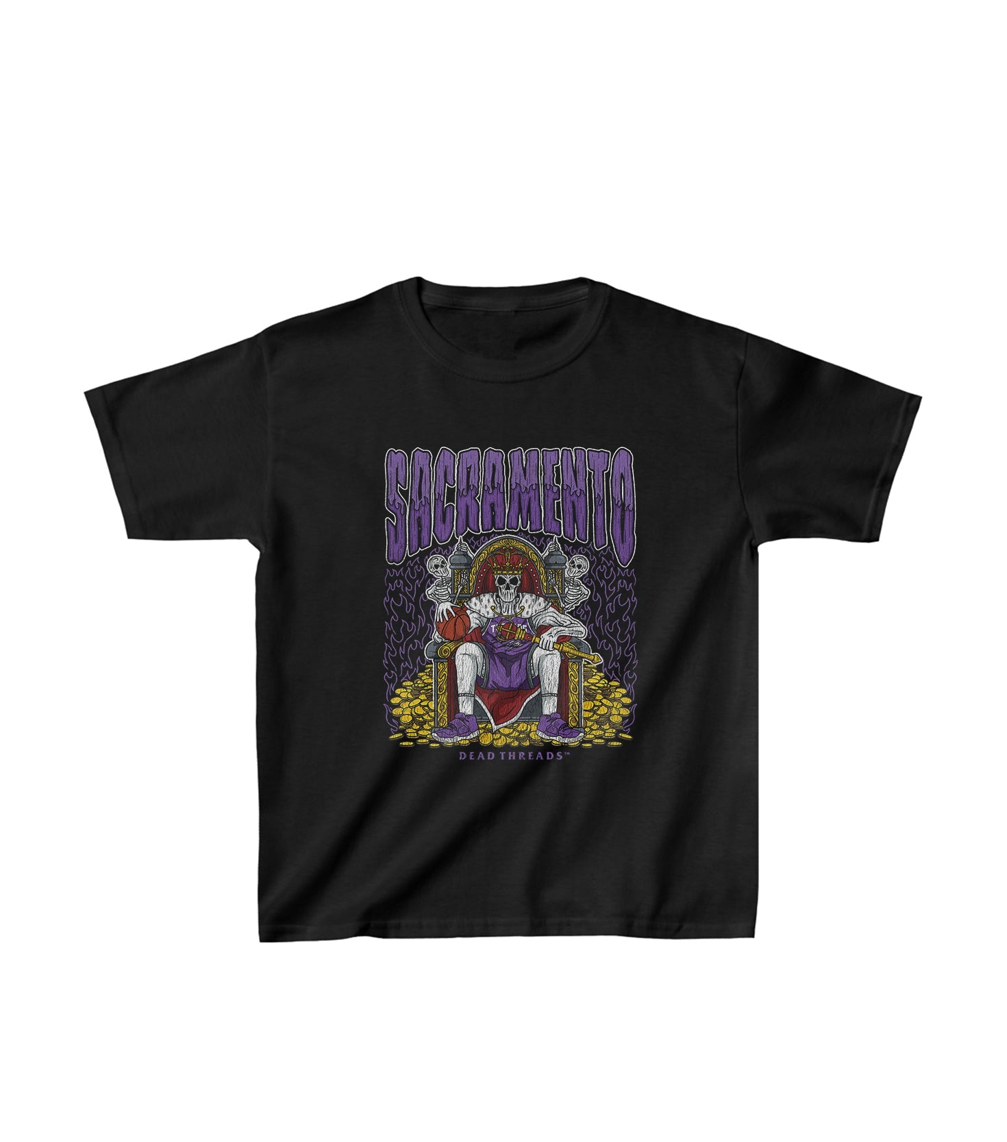 SACRAMENTO BASKETBALL - KIDS – Kids clothes – Dead Threads Apparel