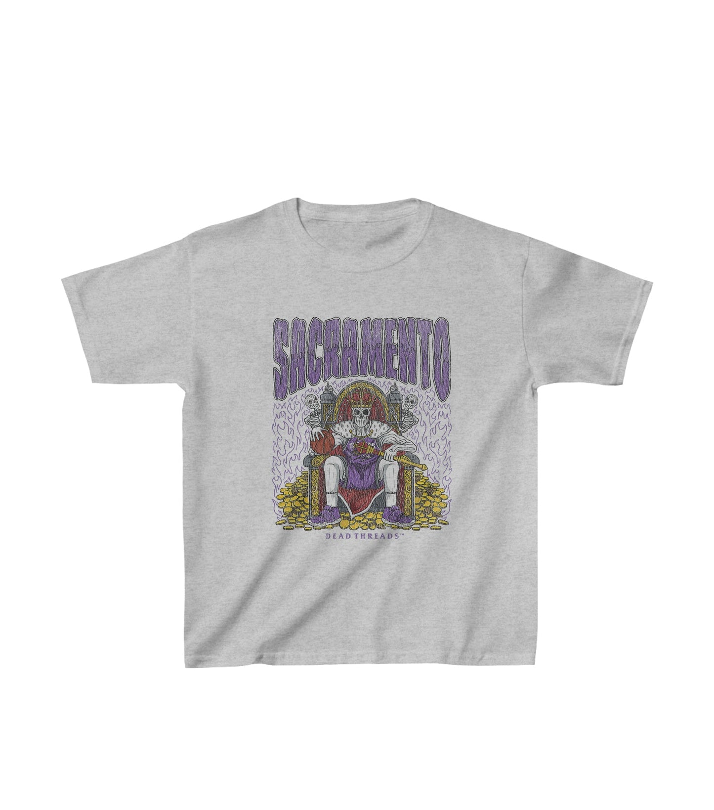 SACRAMENTO BASKETBALL - KIDS – Kids clothes – Dead Threads Apparel