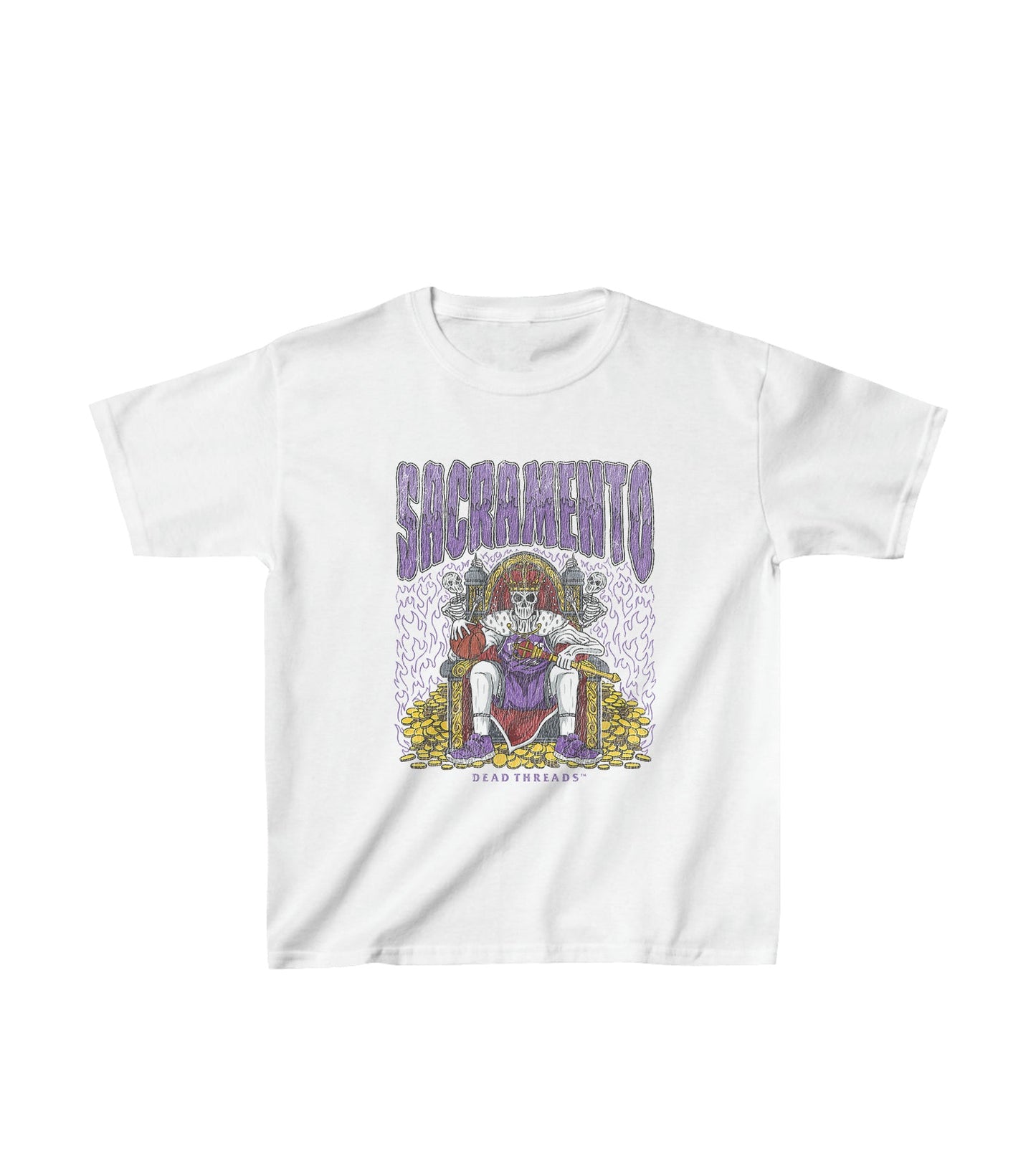 SACRAMENTO BASKETBALL - KIDS – Kids clothes – Dead Threads Apparel