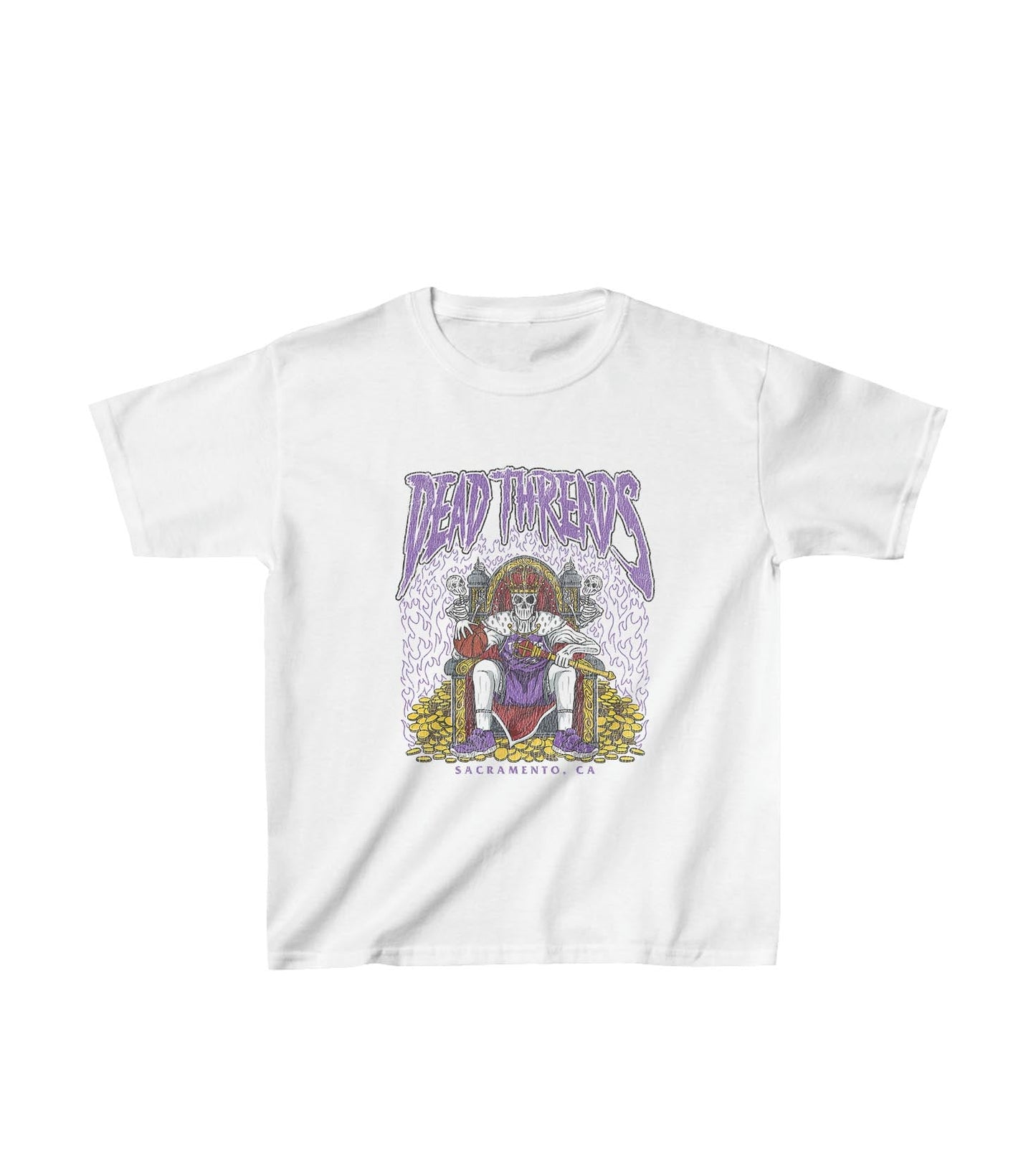 SACRAMENTO BASKETBALL - KIDS – Kids clothes – Dead Threads Apparel