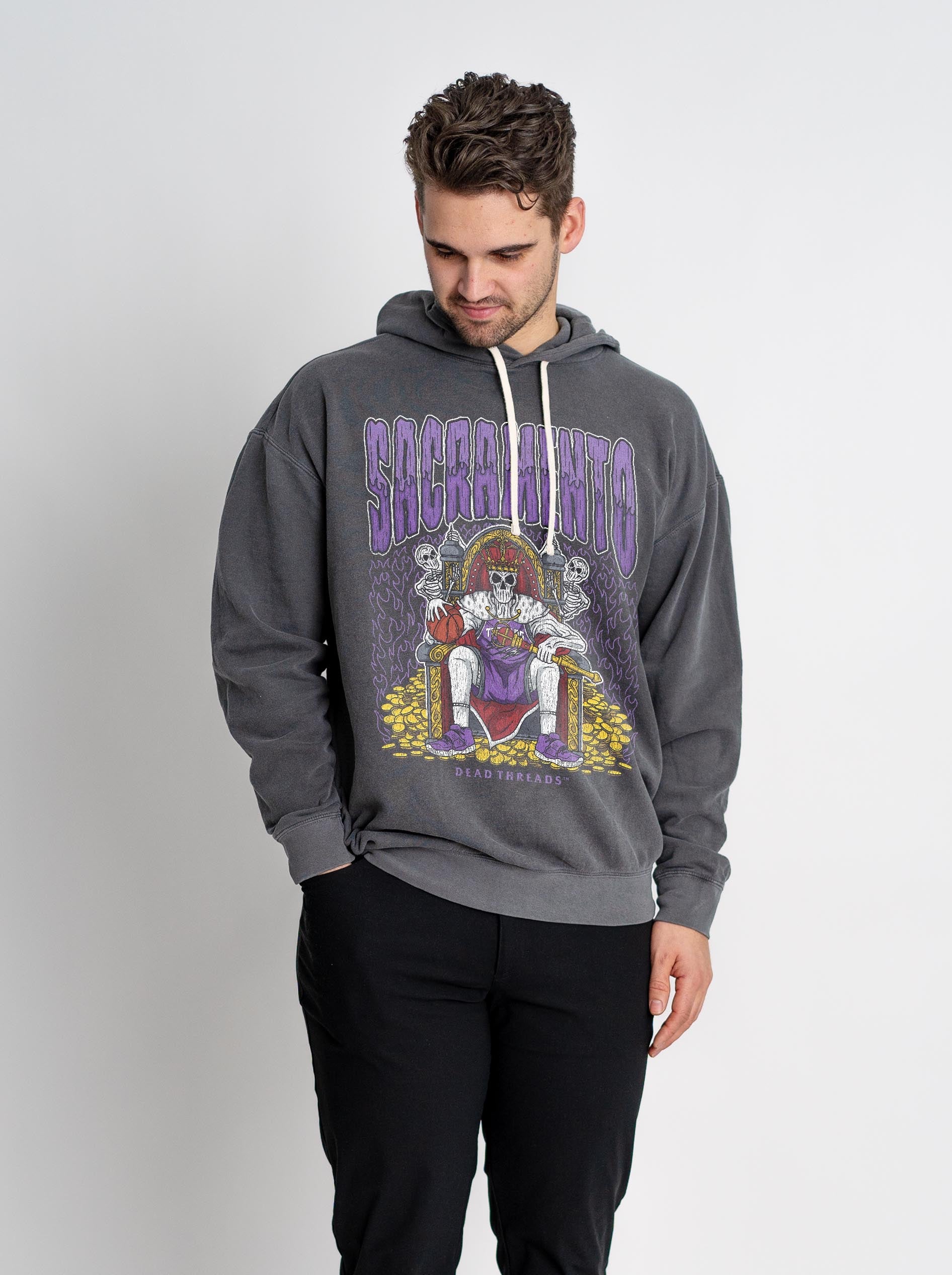 SACRAMENTO BASKETBALL - LIGHTWEIGHT HOODIE – Lightweight – Dead Threads Apparel