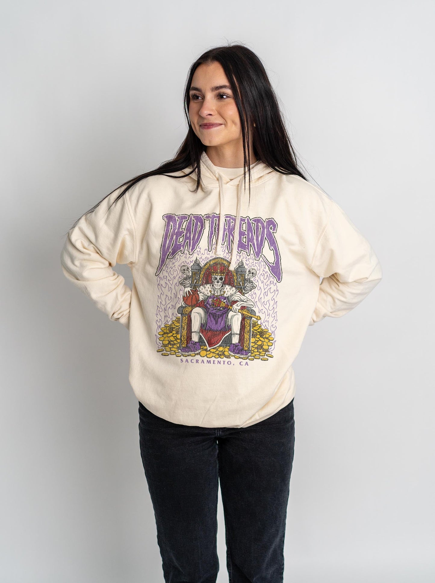 SACRAMENTO BASKETBALL - LIGHTWEIGHT HOODIE – Lightweight – Dead Threads Apparel