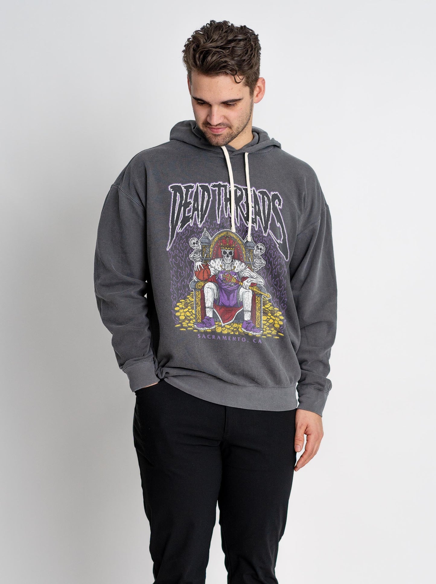 SACRAMENTO BASKETBALL - LIGHTWEIGHT HOODIE – Lightweight – Dead Threads Apparel