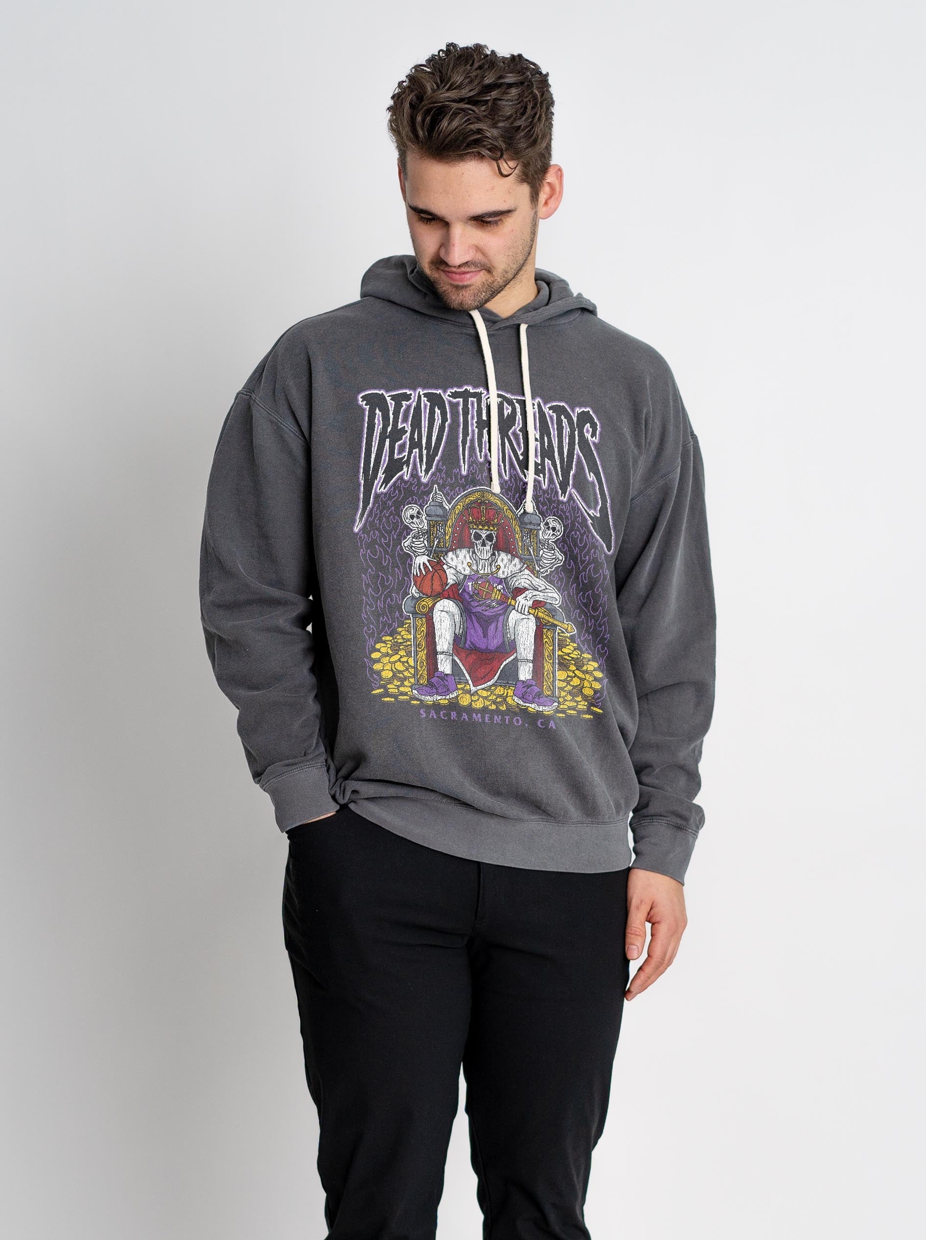 SACRAMENTO BASKETBALL - LIGHTWEIGHT HOODIE – Lightweight – Dead Threads Apparel