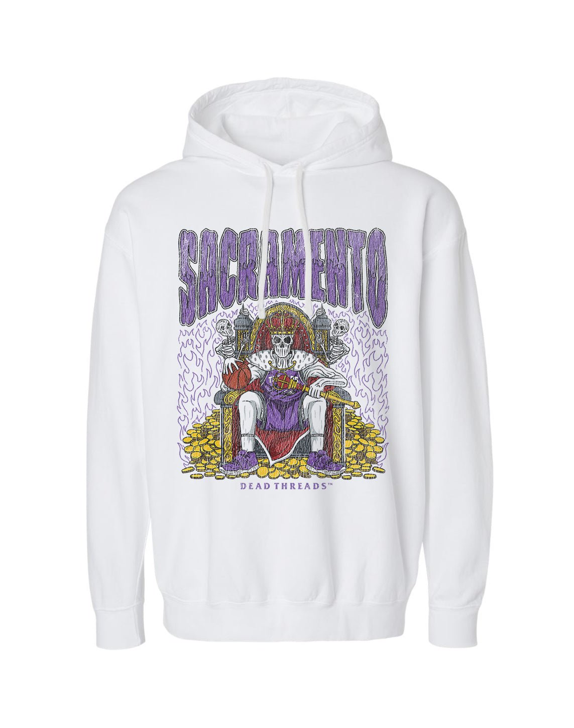 SACRAMENTO BASKETBALL - LIGHTWEIGHT HOODIE – Lightweight – Dead Threads Apparel