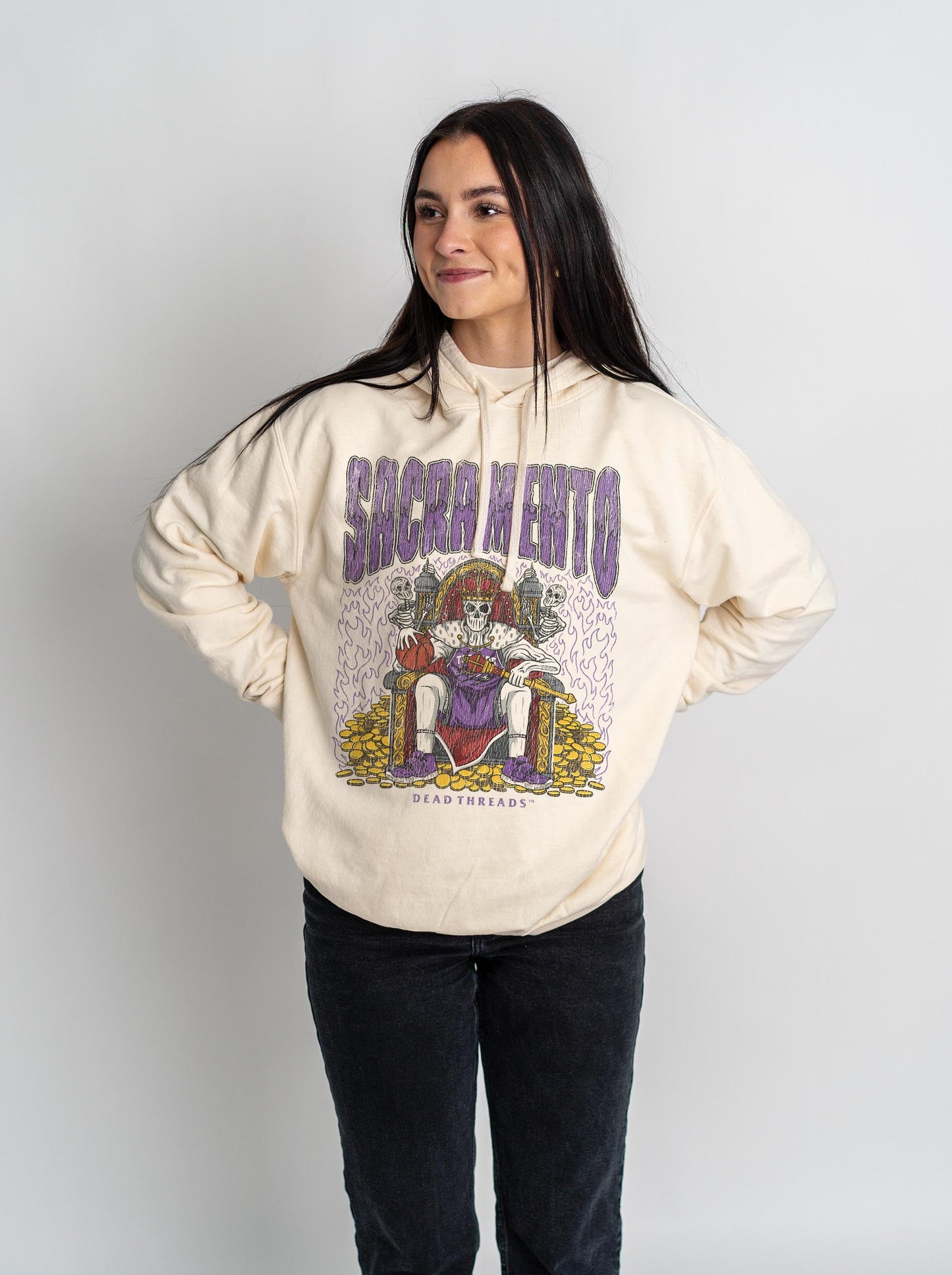 SACRAMENTO BASKETBALL - LIGHTWEIGHT HOODIE – Lightweight – Dead Threads Apparel