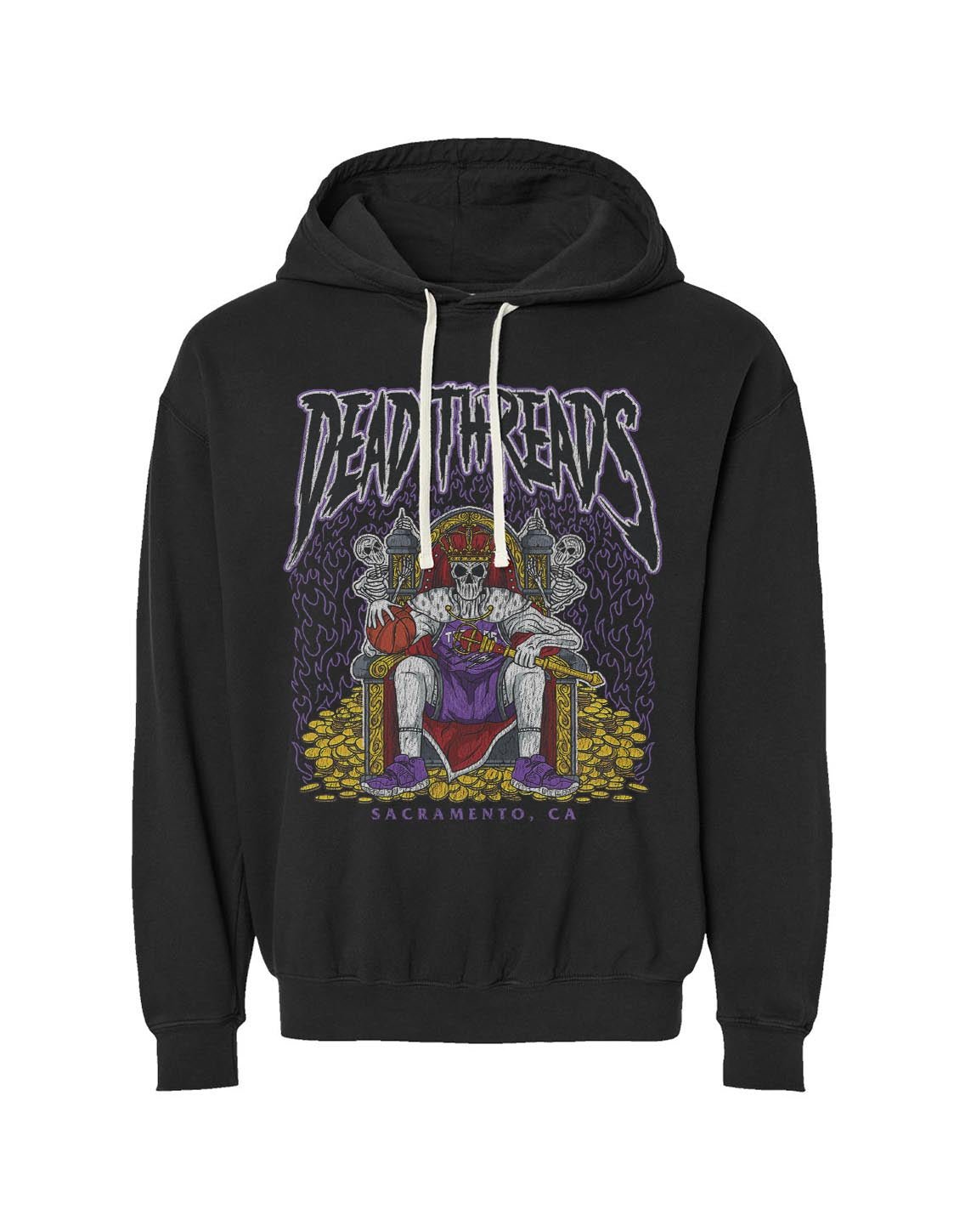 SACRAMENTO BASKETBALL - LIGHTWEIGHT HOODIE – Lightweight – Dead Threads Apparel