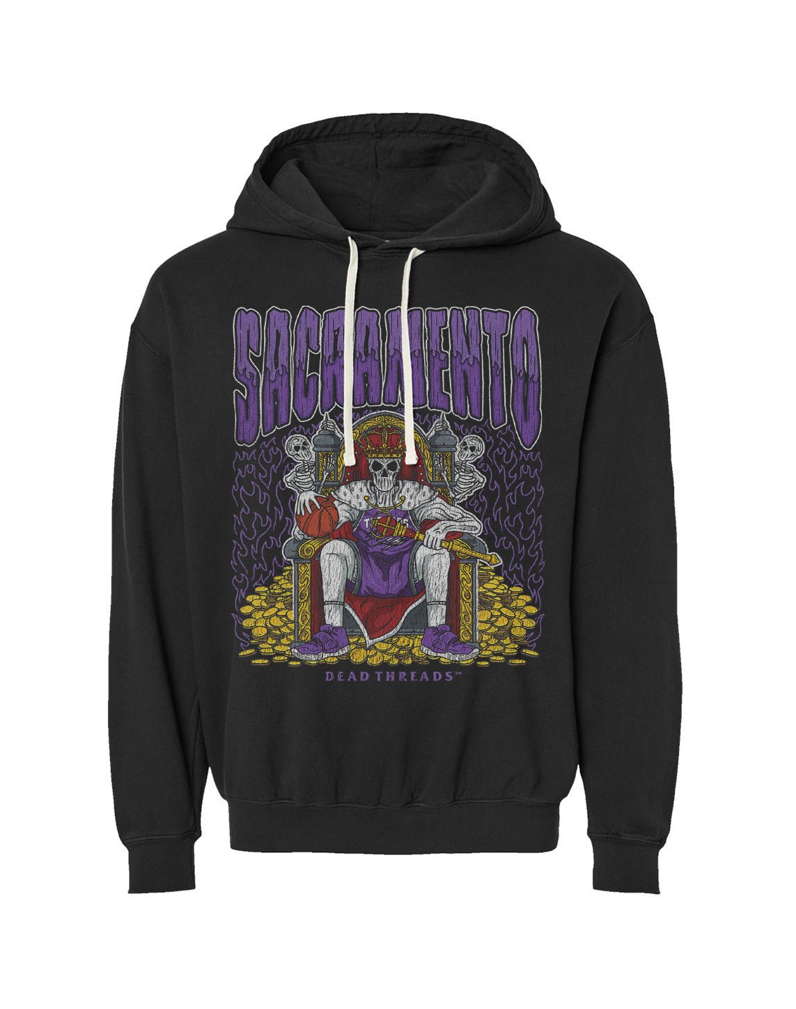 SACRAMENTO BASKETBALL - LIGHTWEIGHT HOODIE – Lightweight – Dead Threads Apparel
