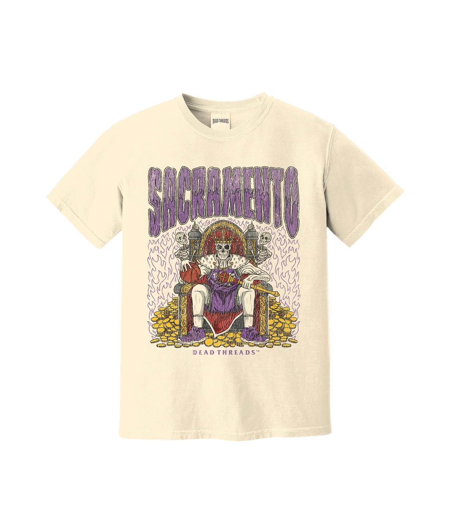 SACRAMENTO BASKETBALL – T-Shirt – Dead Threads Apparel