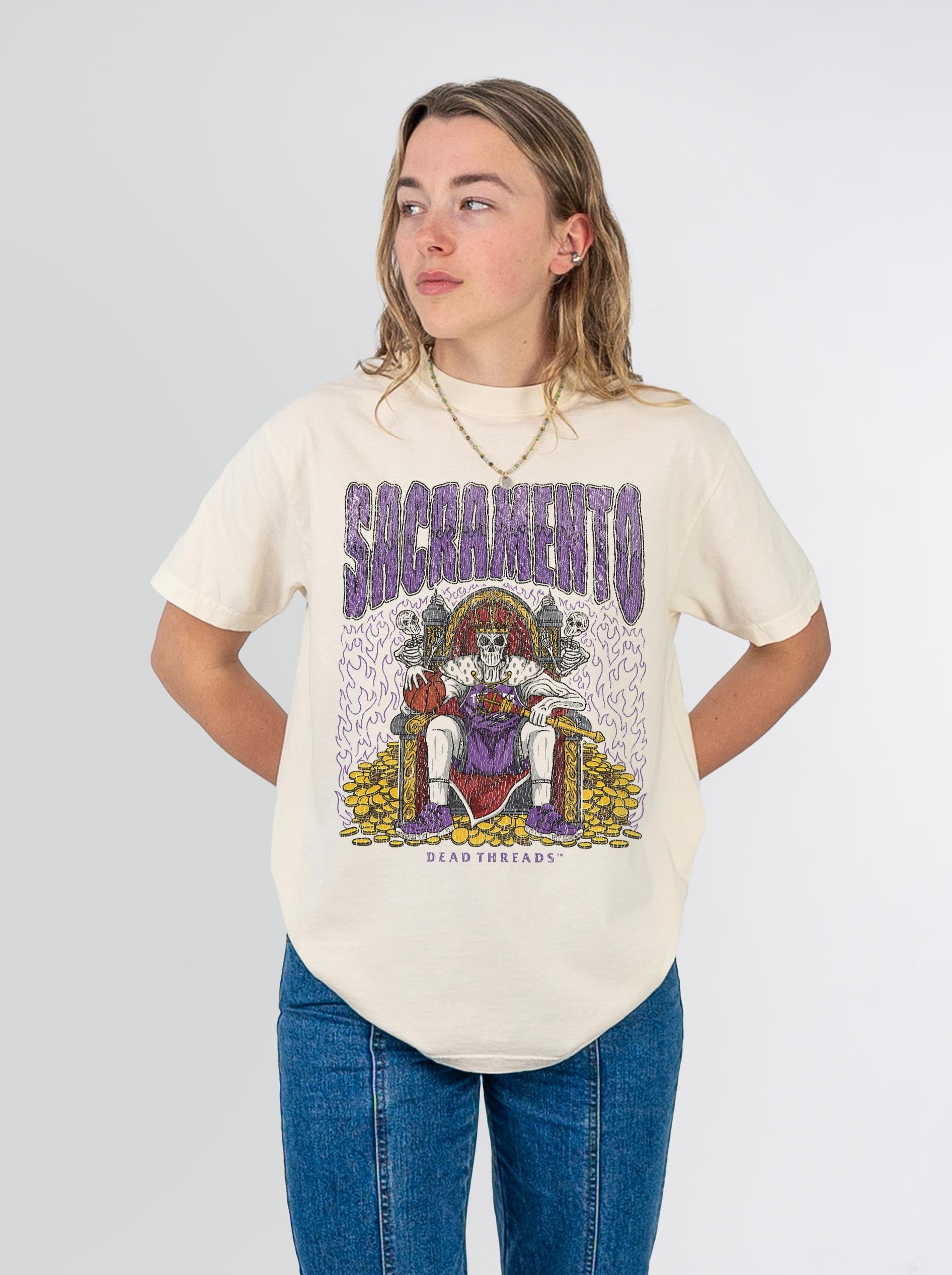 SACRAMENTO BASKETBALL – T-Shirt – Dead Threads Apparel