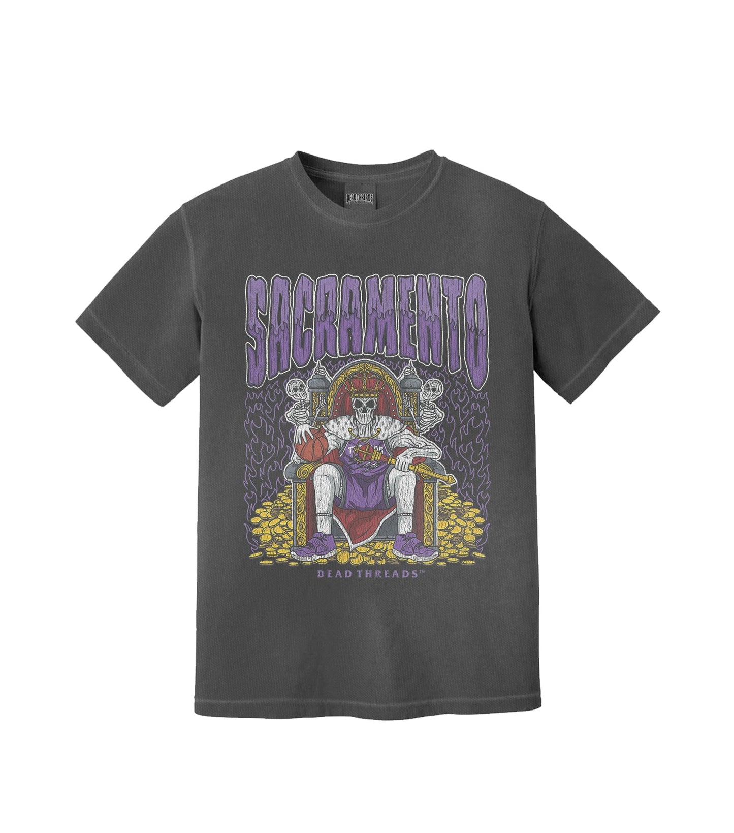 SACRAMENTO BASKETBALL – T-Shirt – Dead Threads Apparel