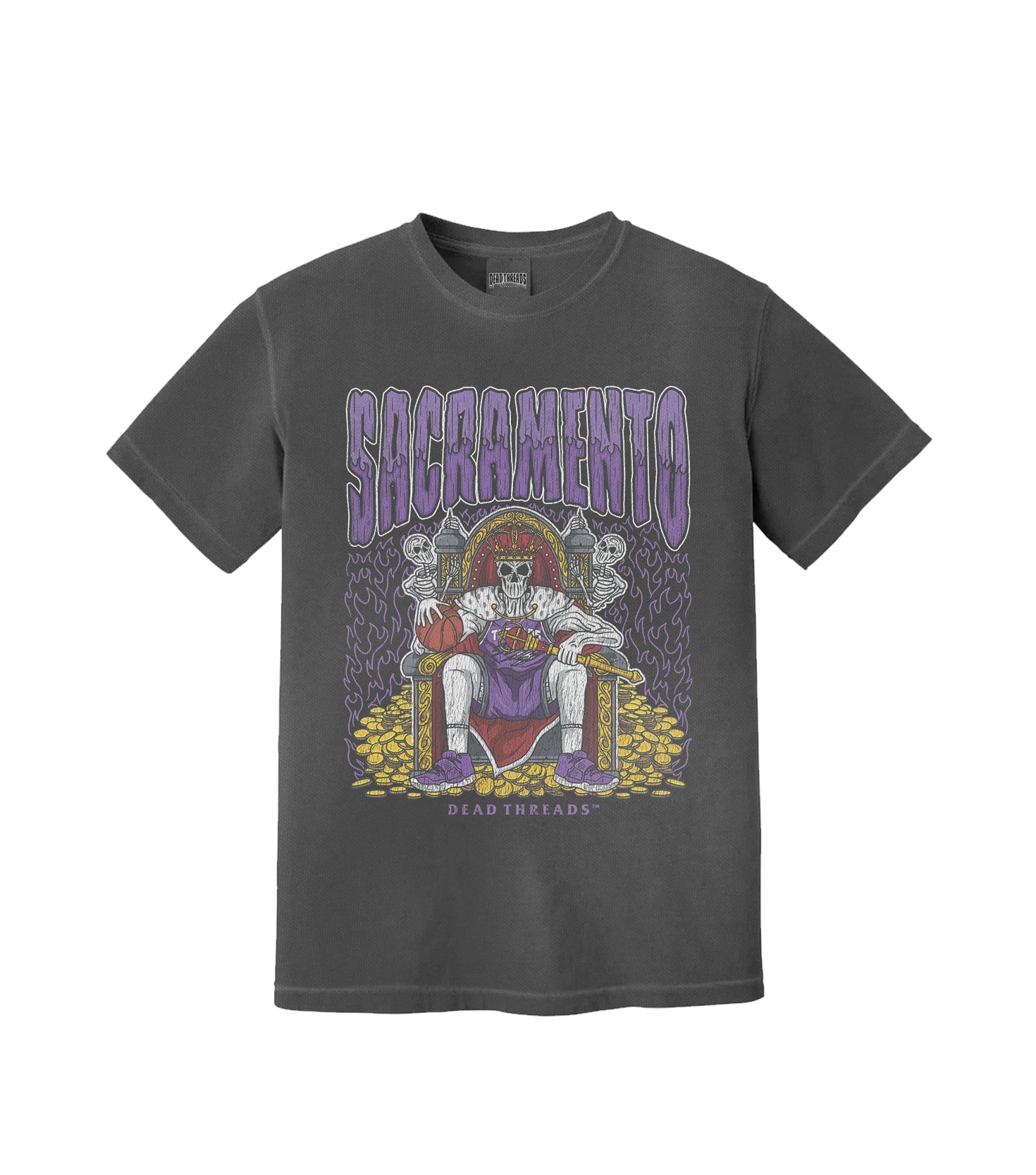 SACRAMENTO BASKETBALL – T-Shirt – Dead Threads Apparel