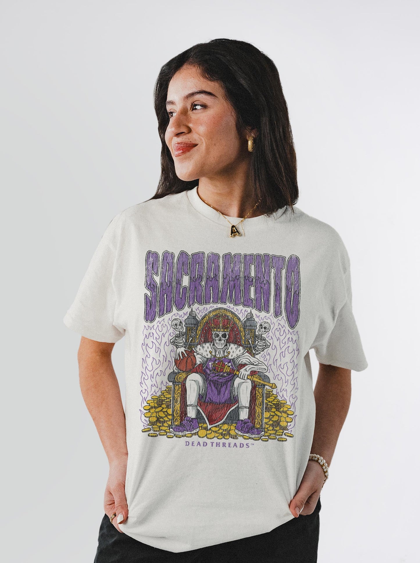SACRAMENTO BASKETBALL – T-Shirt – Dead Threads Apparel