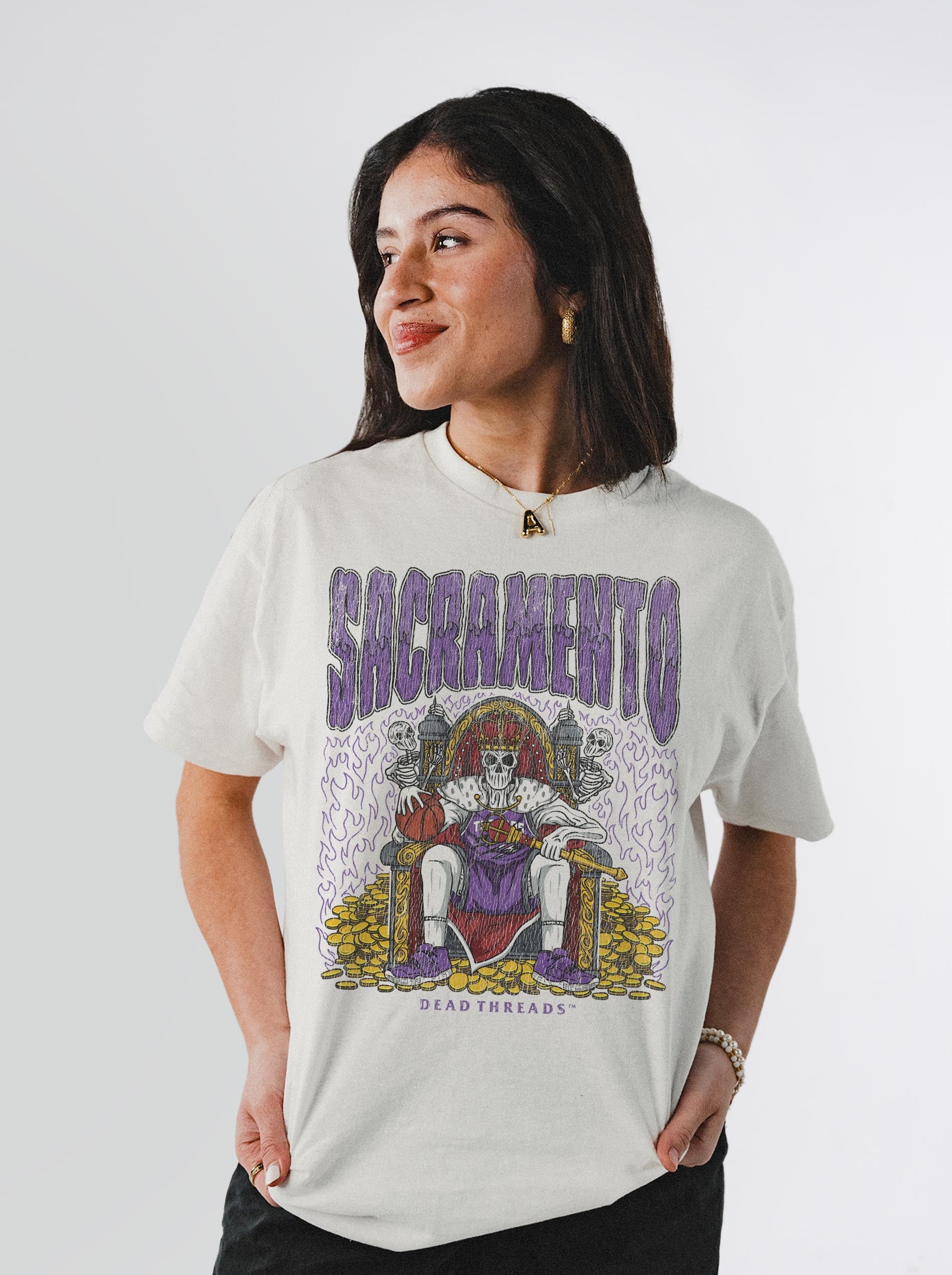 SACRAMENTO BASKETBALL – T-Shirt – Dead Threads Apparel