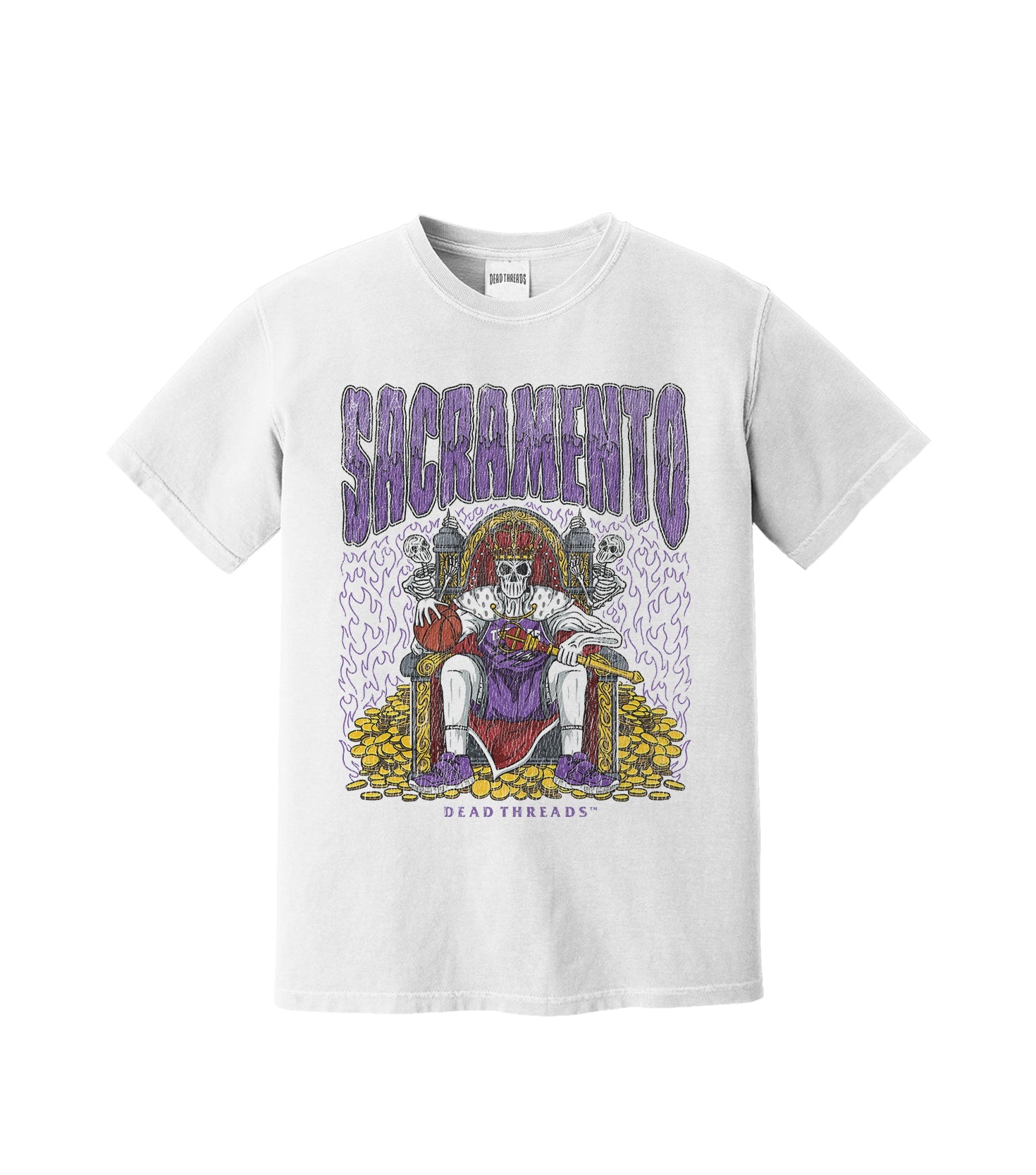 SACRAMENTO BASKETBALL – T-Shirt – Dead Threads Apparel