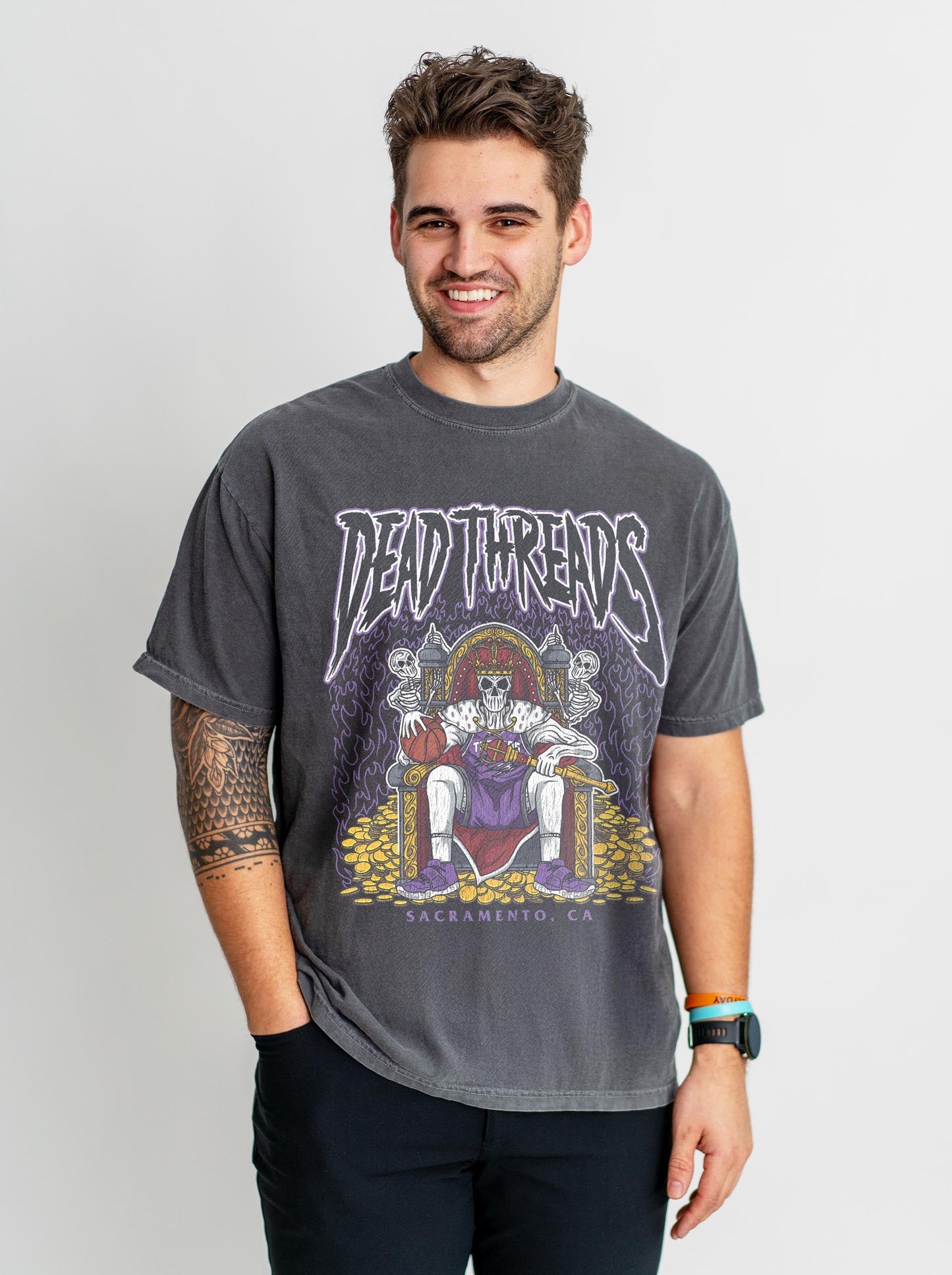 SACRAMENTO BASKETBALL – T-Shirt – Dead Threads Apparel