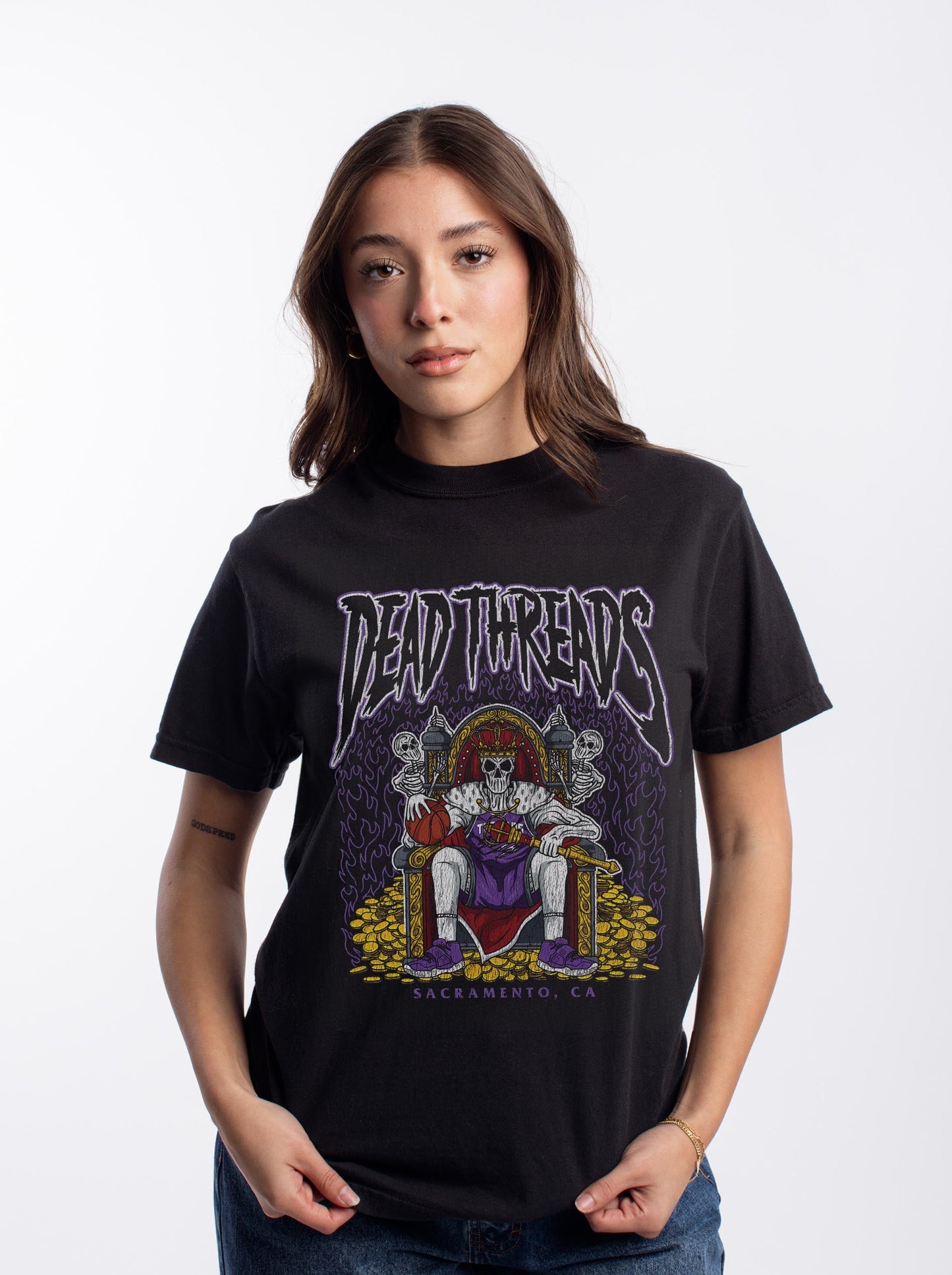 SACRAMENTO BASKETBALL – T-Shirt – Dead Threads Apparel
