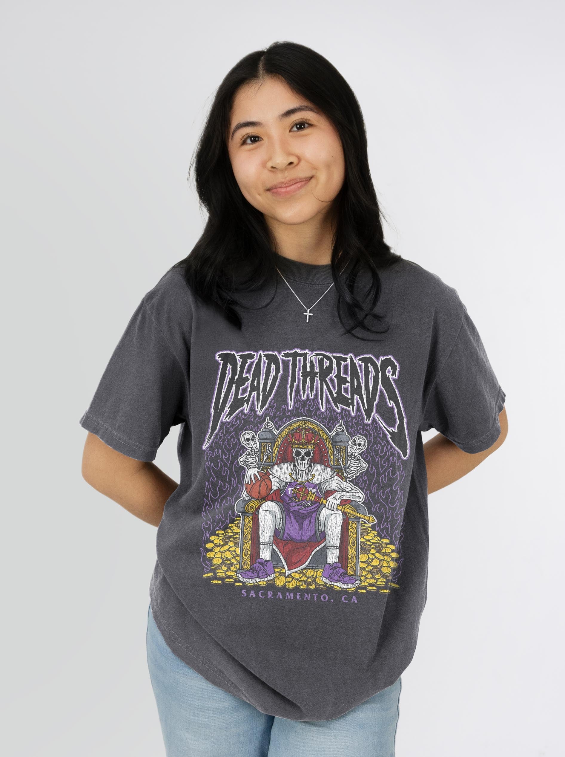 SACRAMENTO BASKETBALL – T-Shirt – Dead Threads Apparel