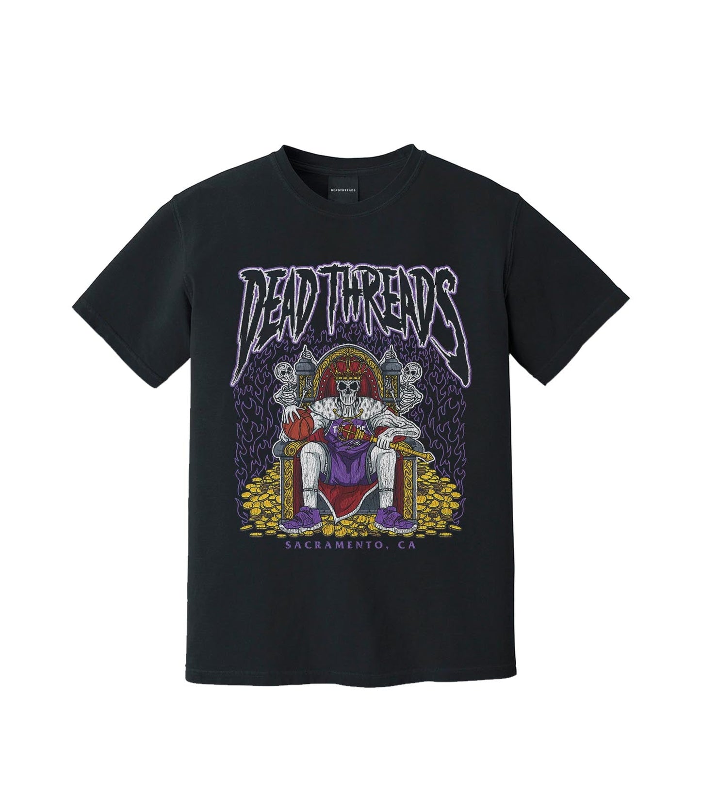 SACRAMENTO BASKETBALL – T-Shirt – Dead Threads Apparel