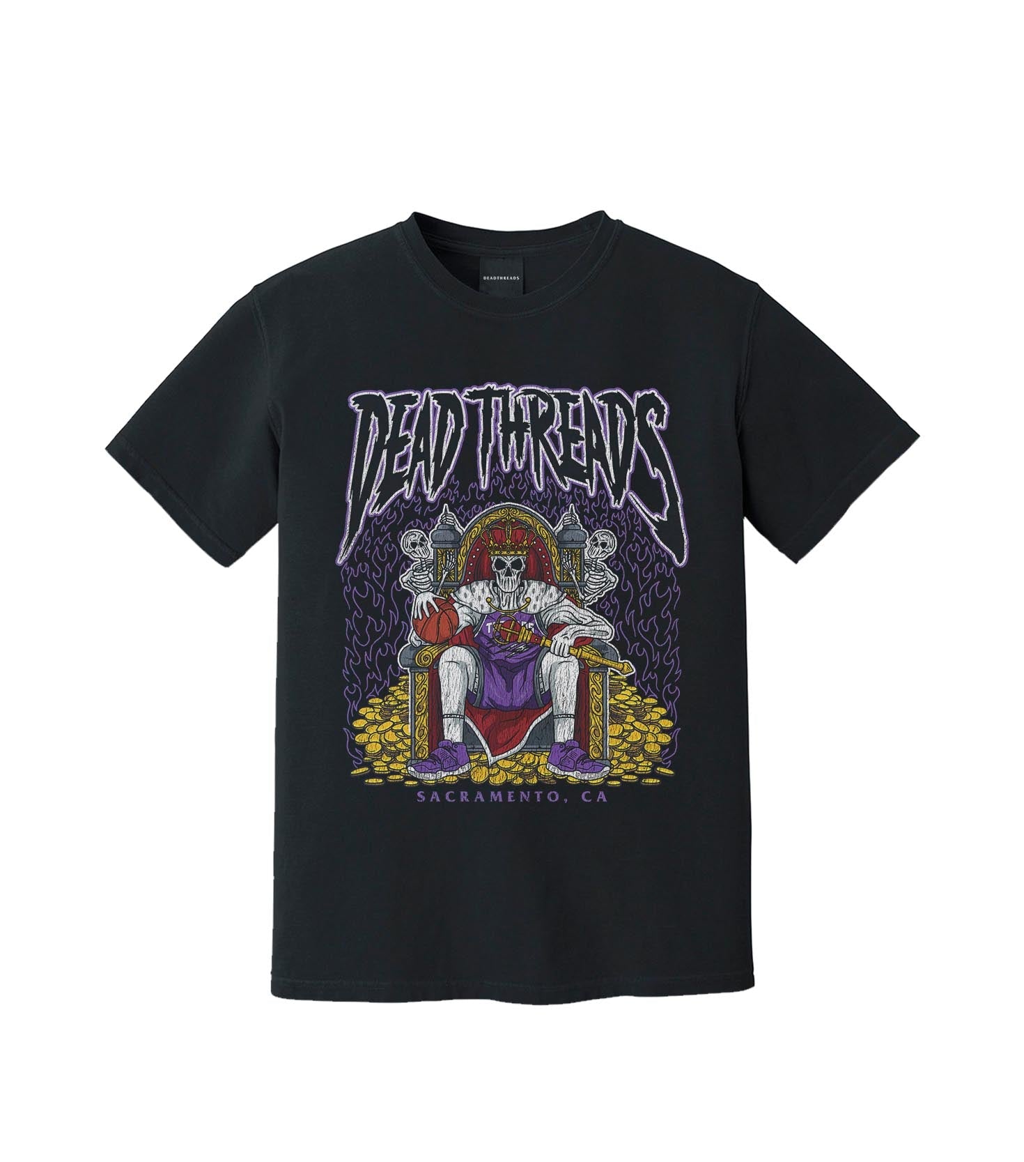 SACRAMENTO BASKETBALL – T-Shirt – Dead Threads Apparel