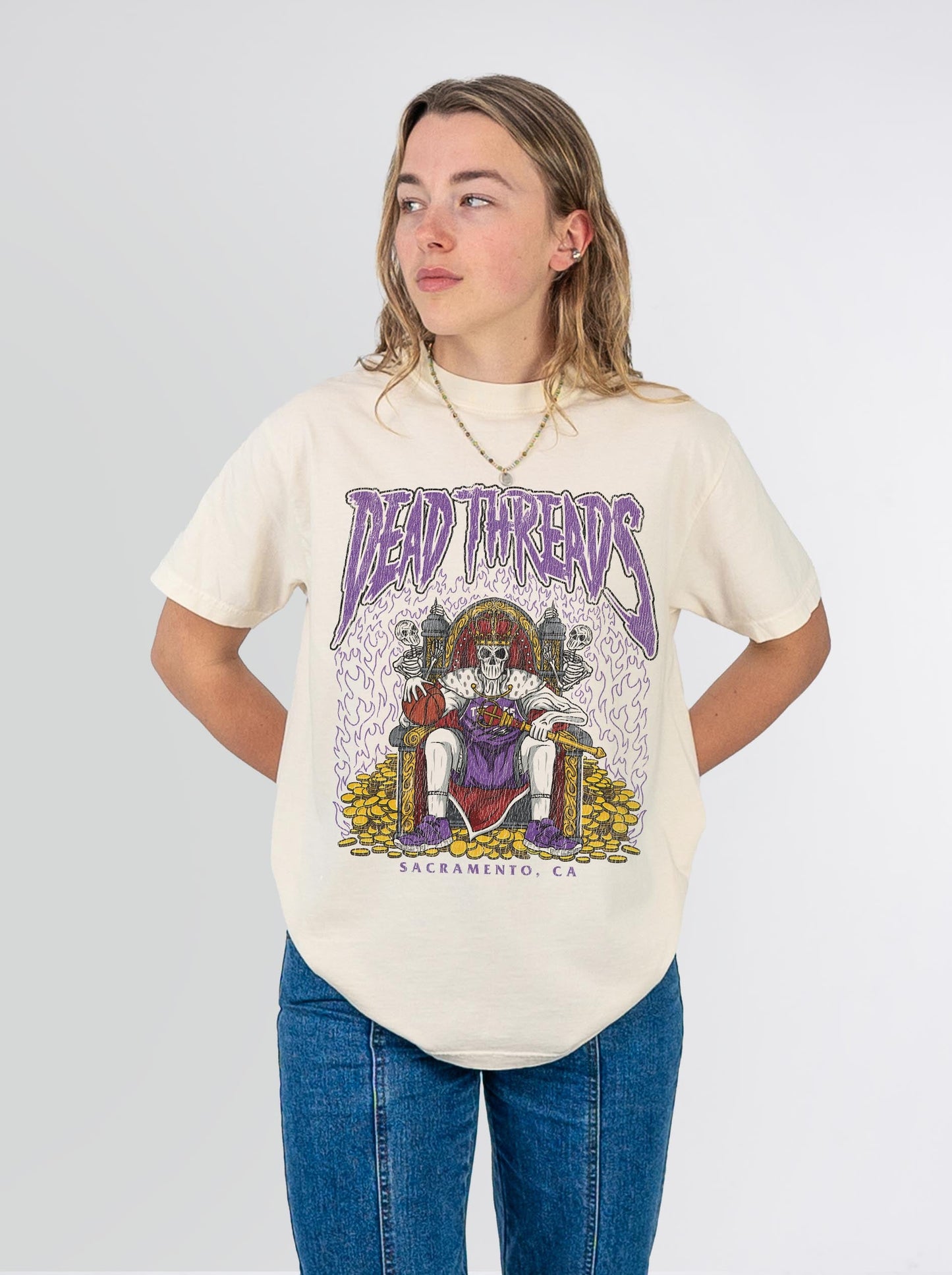 SACRAMENTO BASKETBALL – T-Shirt – Dead Threads Apparel