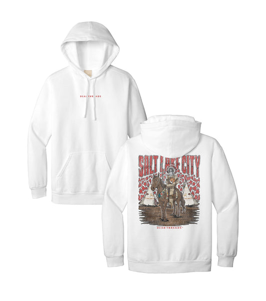 SALT LAKE CITY BASKETBALL - “DT ESSENTIAL" HOODIE – Hoodie – Dead Threads Apparel